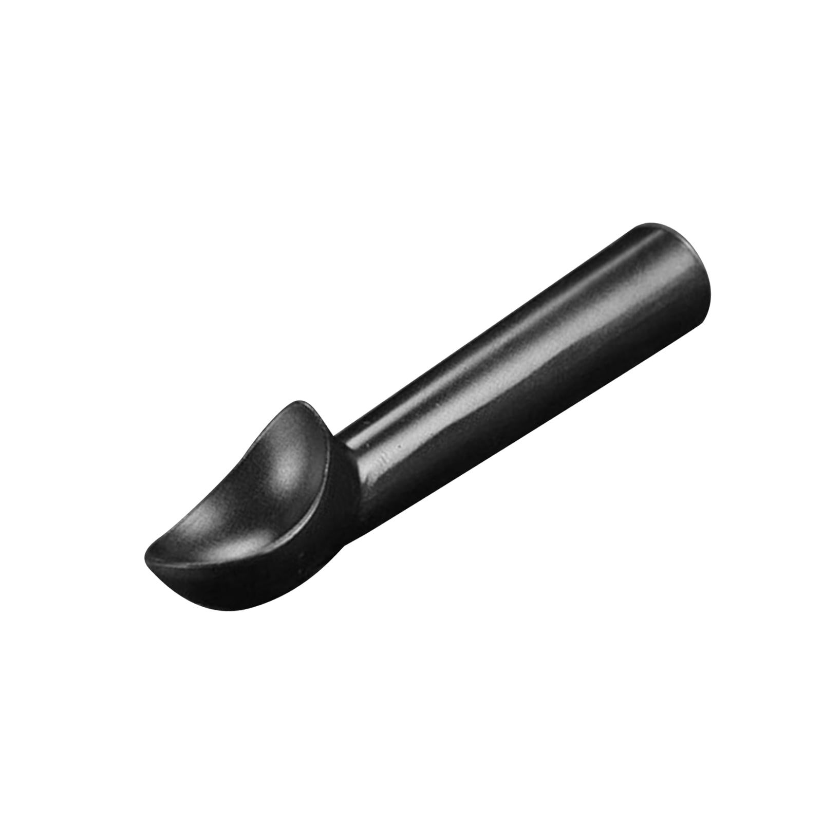 4xIce Cream Scoop Modern Cookie Spoon Durable for Home Dessert Shop Restaurant Black
