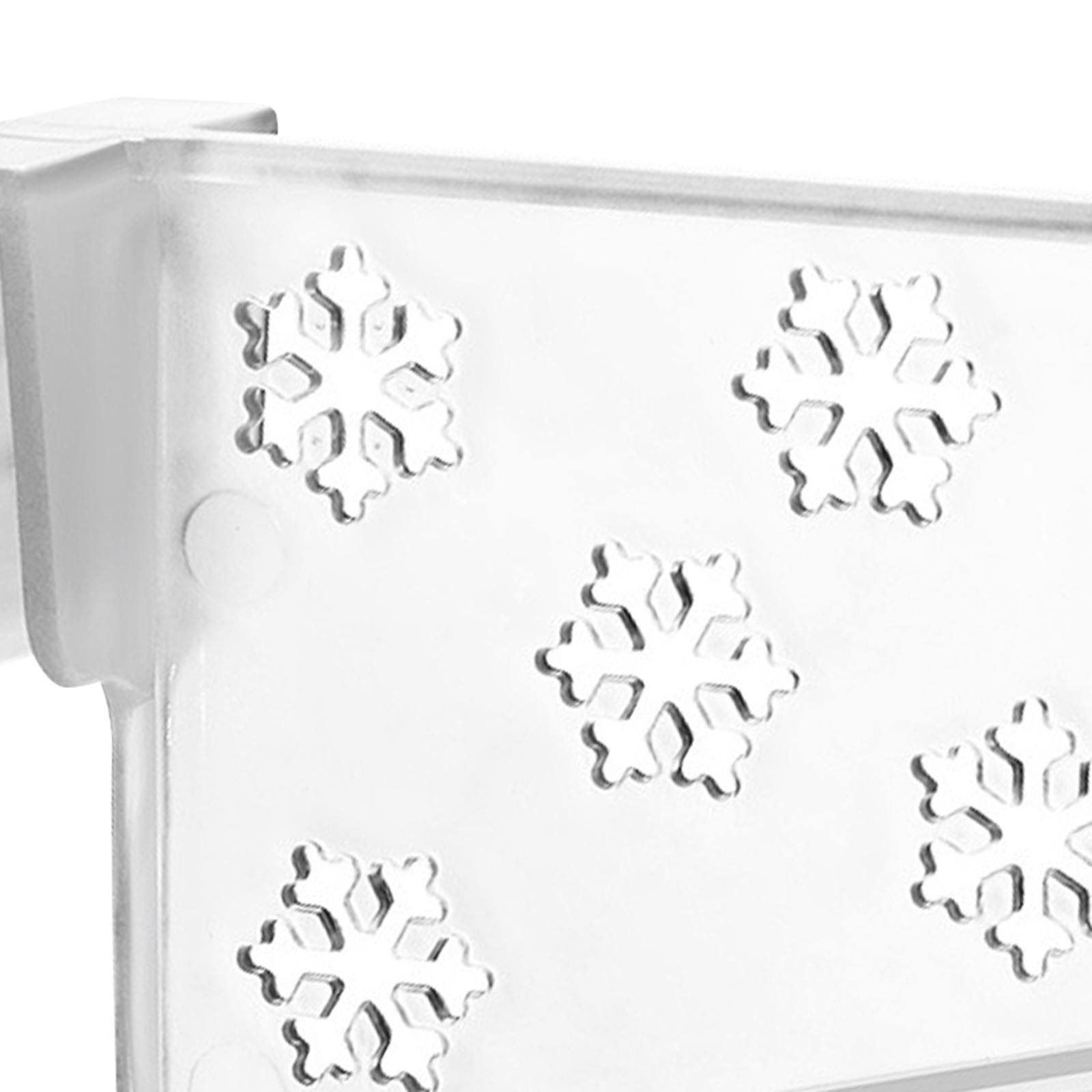 6x10Pcs Refrigerator Organizer Bins Partition Fridge Storage Container Divider