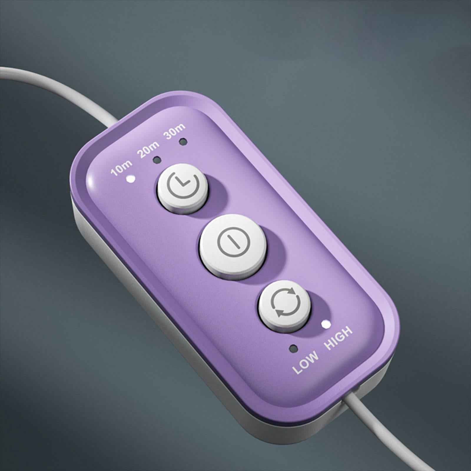 Mini Turbine Washing Machine USB Powered Small Size for 4kg Personal Laundry Purple