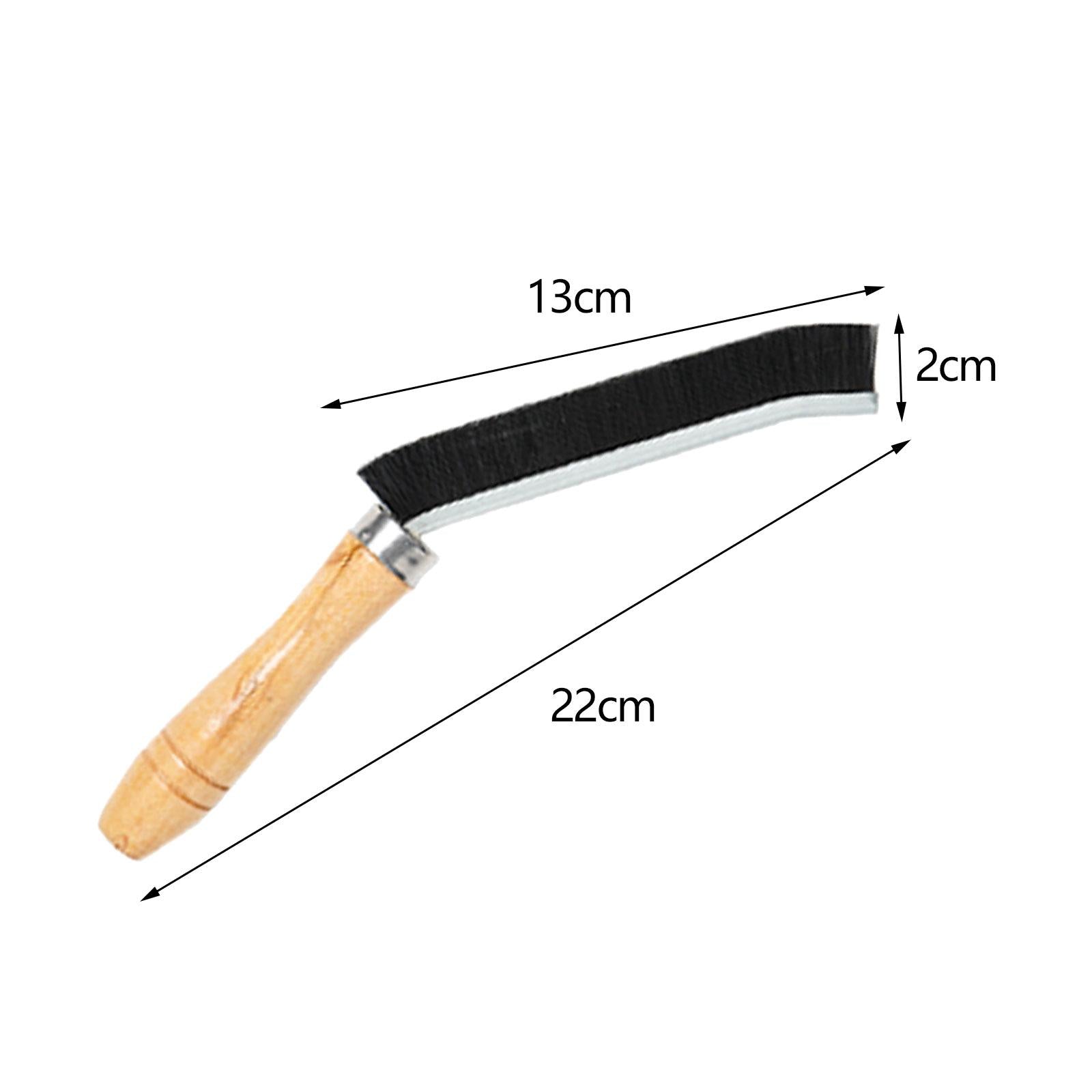 3xWindow Track Cleaning Brush Window Groove Cleaning Brush for Kitchen Bathtub Black