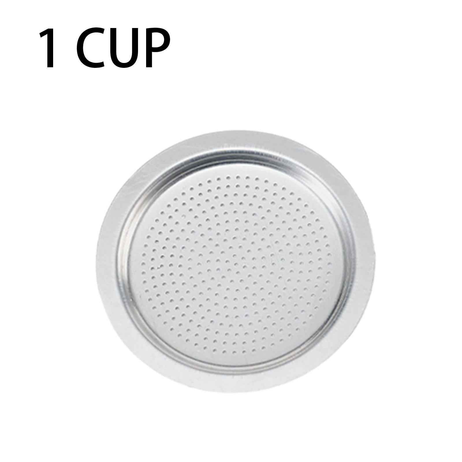 Stovetop Espresso Maker Filter Sieve for Moka Pots Kitchen Stovetop Espresso 4.7cmx3.9cmx0.3cm