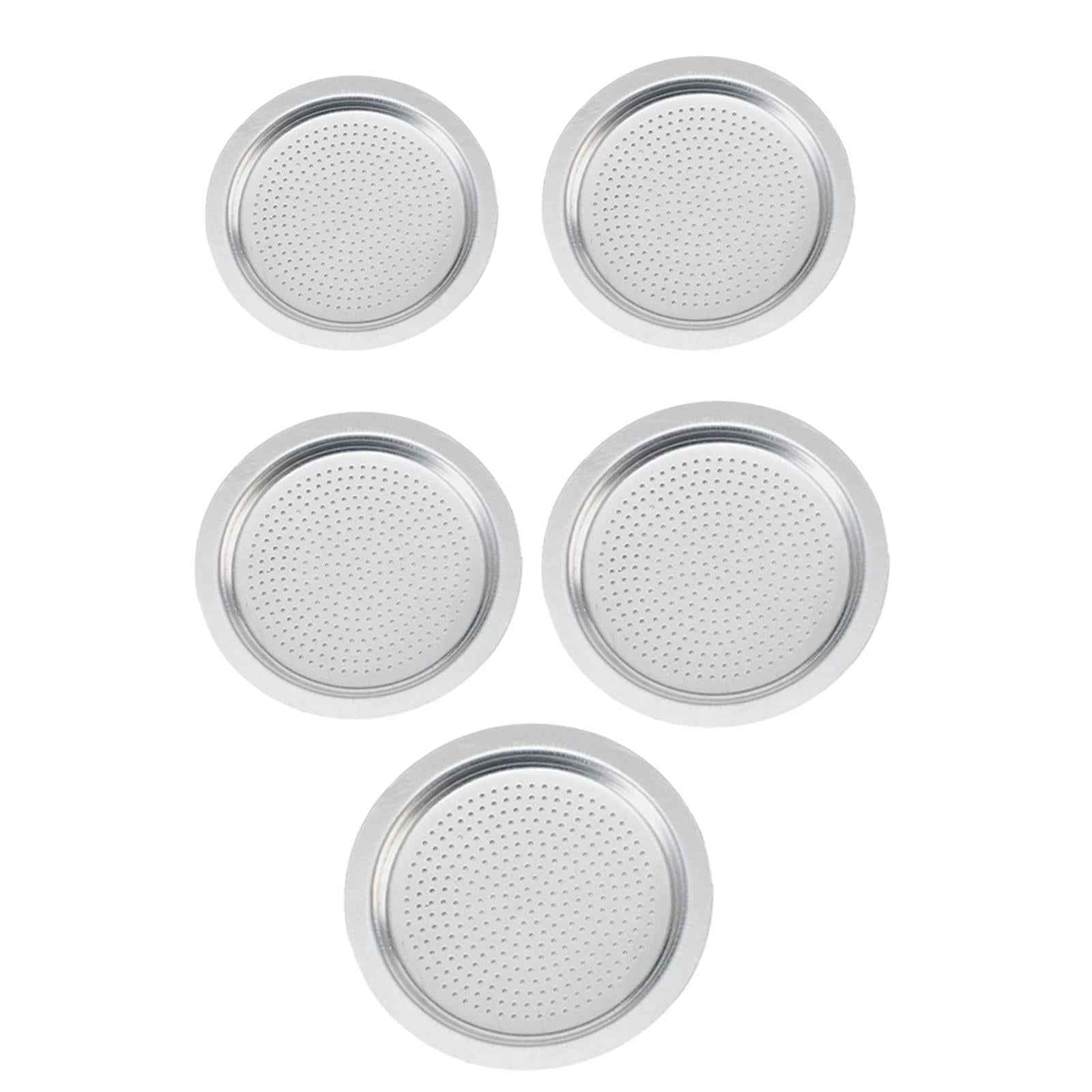 Stovetop Espresso Maker Filter Sieve for Moka Pots Kitchen Stovetop Espresso 4.7cmx3.9cmx0.3cm