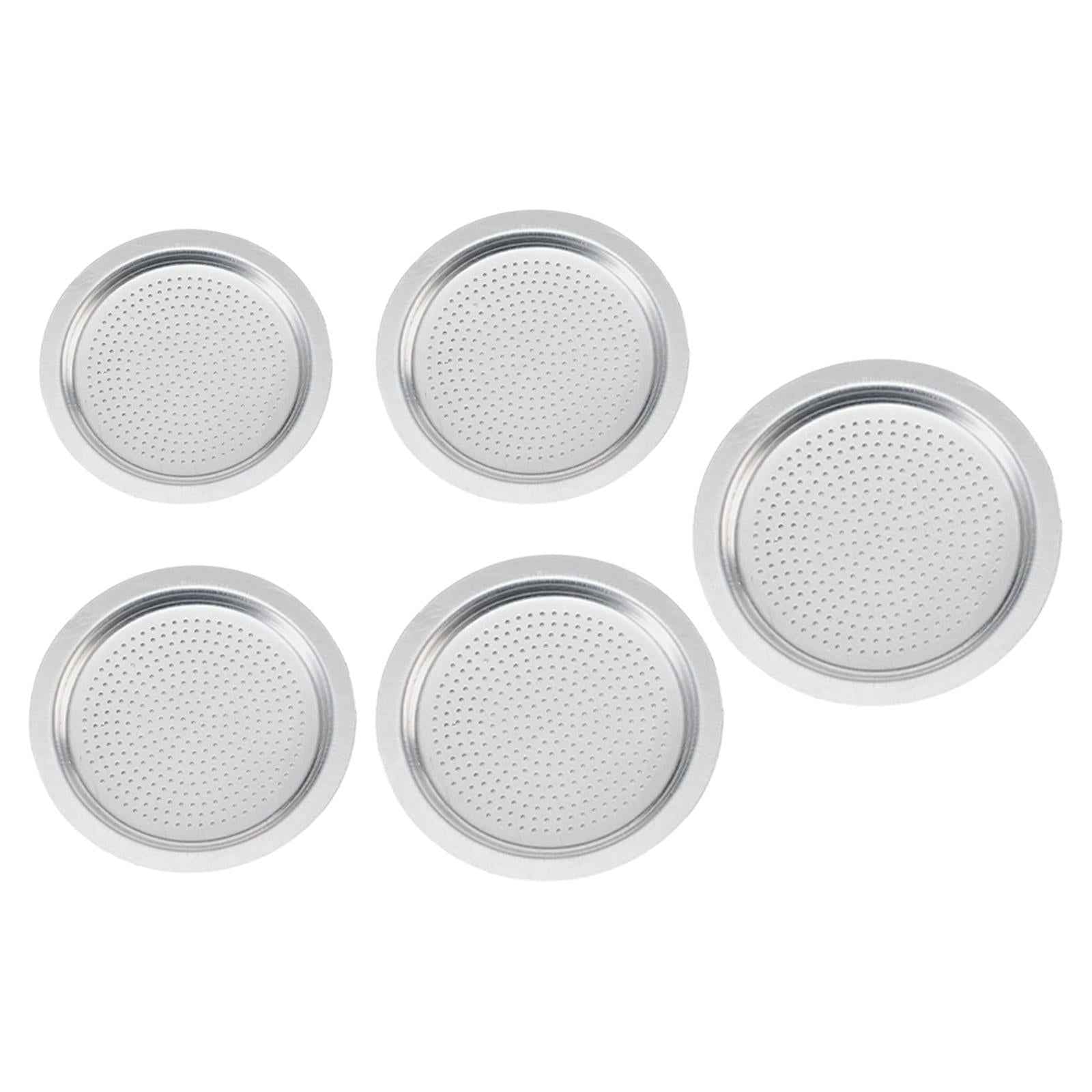 Stovetop Espresso Maker Filter Sieve for Moka Pots Kitchen Stovetop Espresso 4.7cmx3.9cmx0.3cm