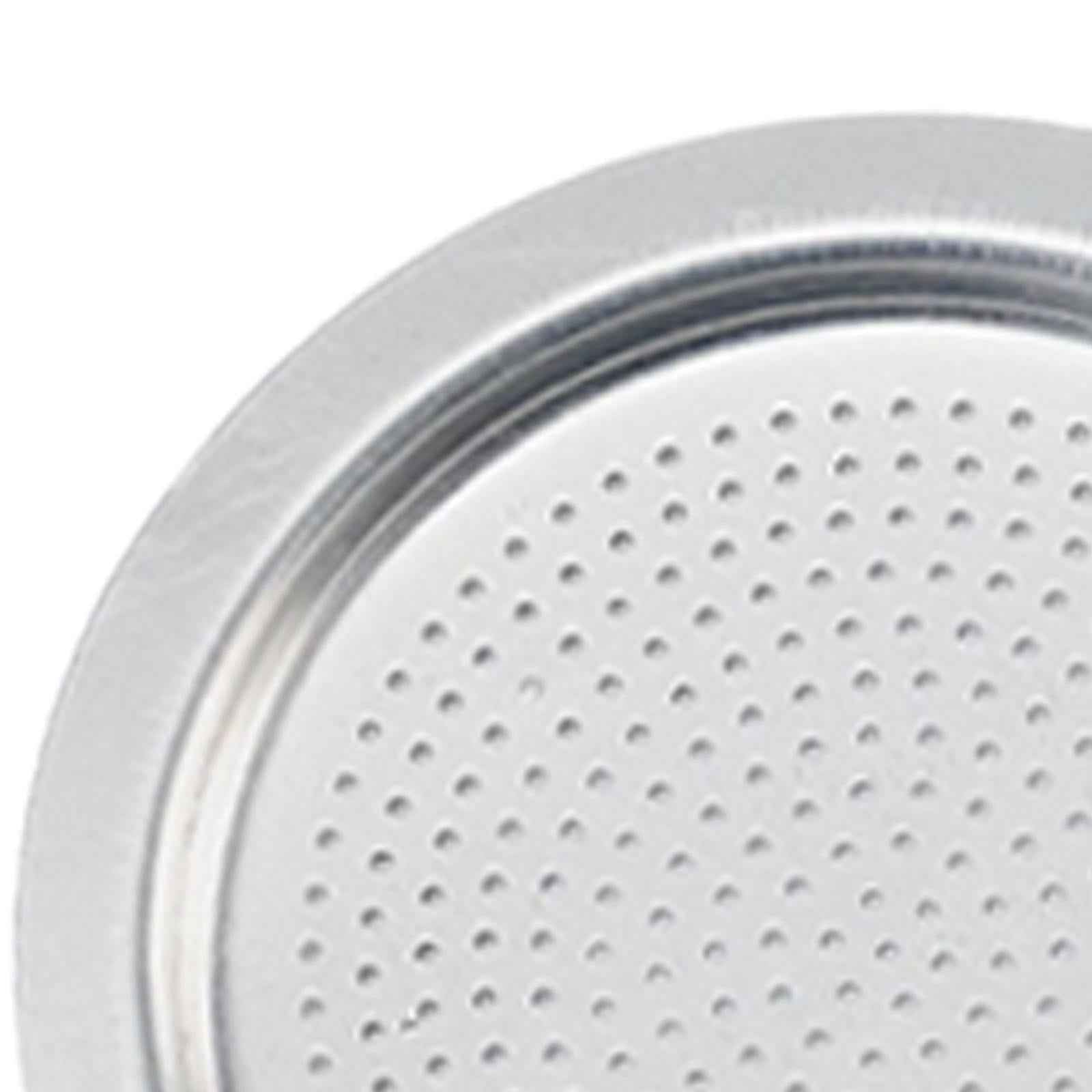 Stovetop Espresso Maker Filter Sieve for Moka Pots Kitchen Stovetop Espresso 6.7cmx5.5cmx0.3cm