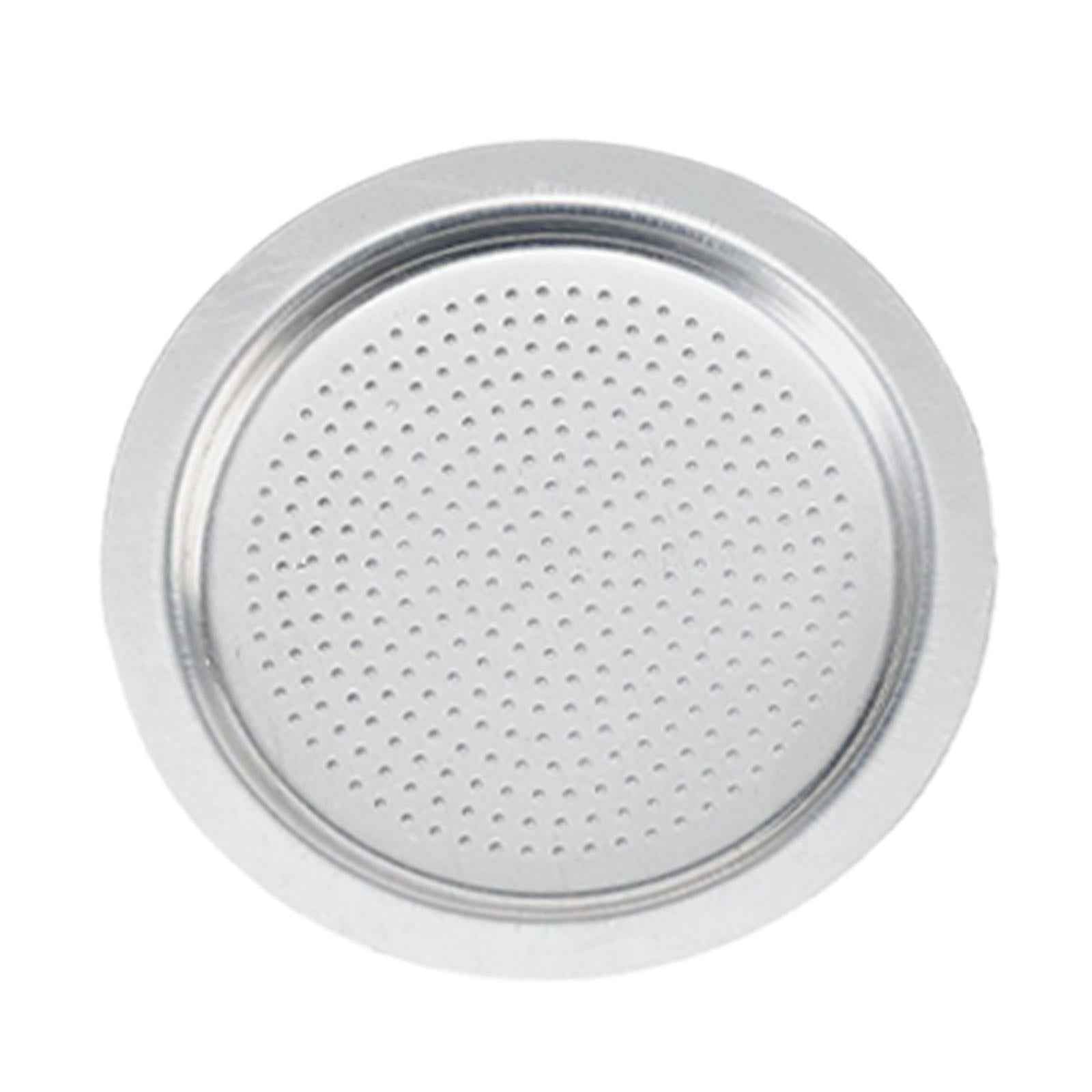 Stovetop Espresso Maker Filter Sieve for Moka Pots Kitchen Stovetop Espresso 6.7cmx5.5cmx0.3cm