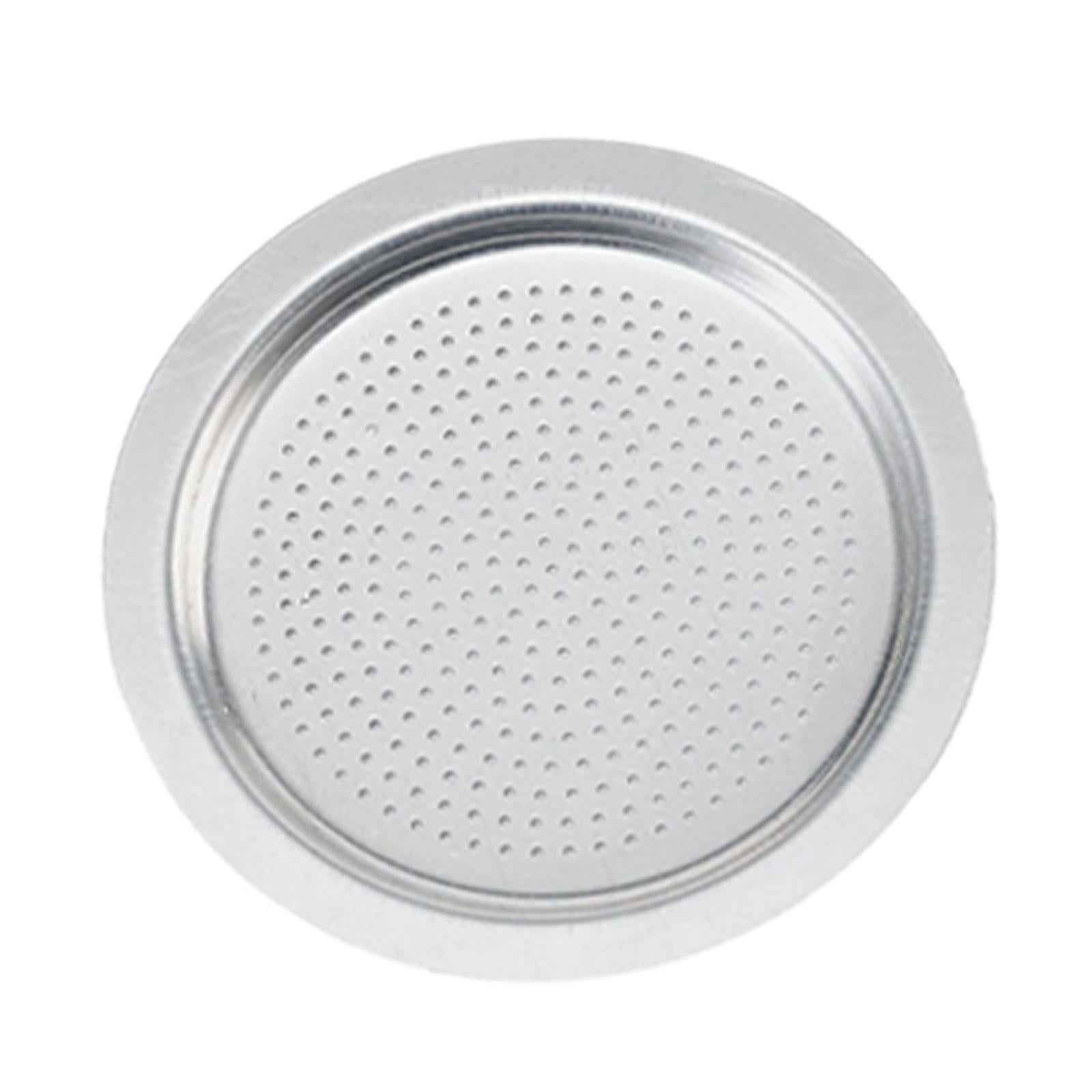 Stovetop Espresso Maker Filter Sieve for Moka Pots Kitchen Stovetop Espresso 6.7cmx5.5cmx0.3cm