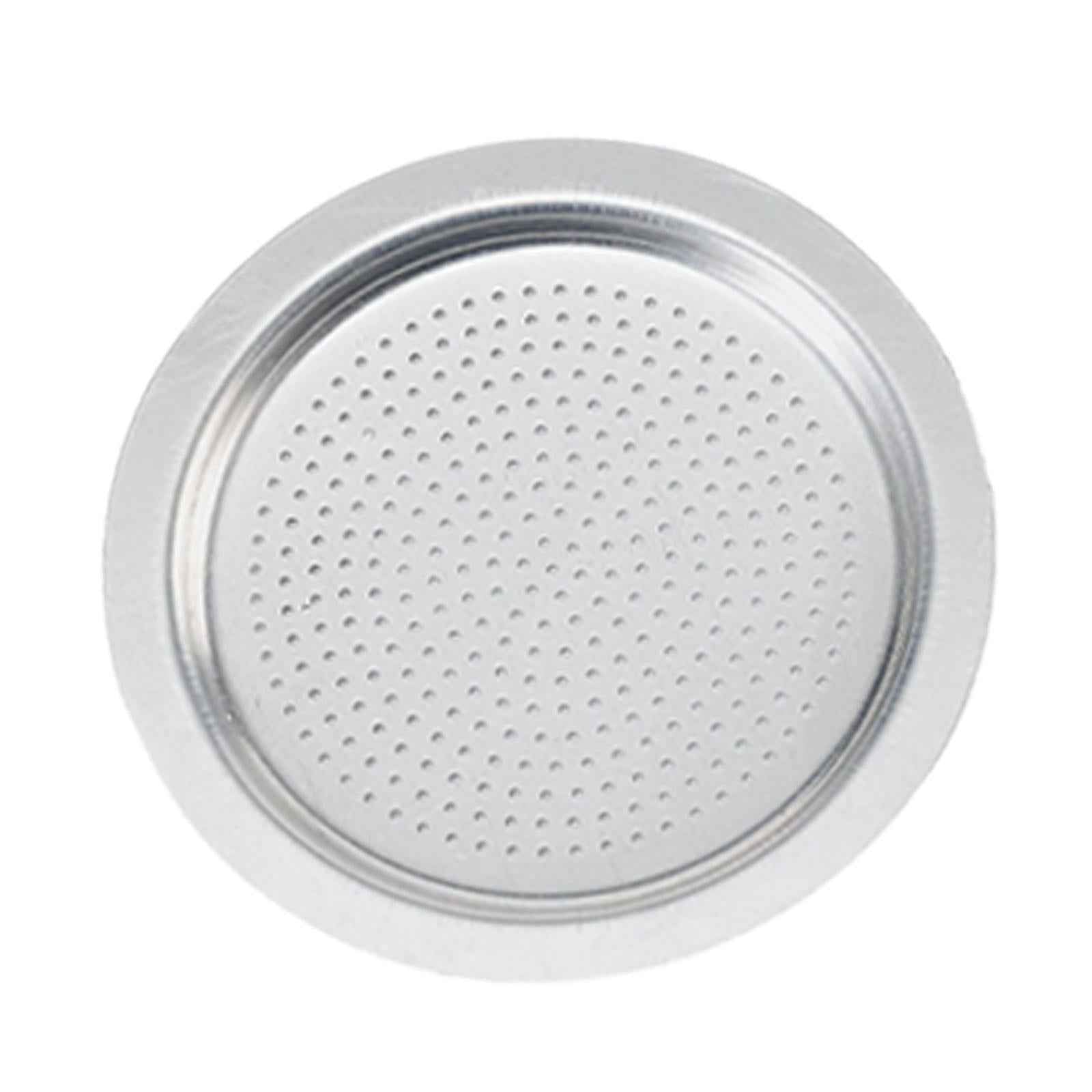 Stovetop Espresso Maker Filter Sieve for Moka Pots Kitchen Stovetop Espresso 6.7cmx5.5cmx0.3cm