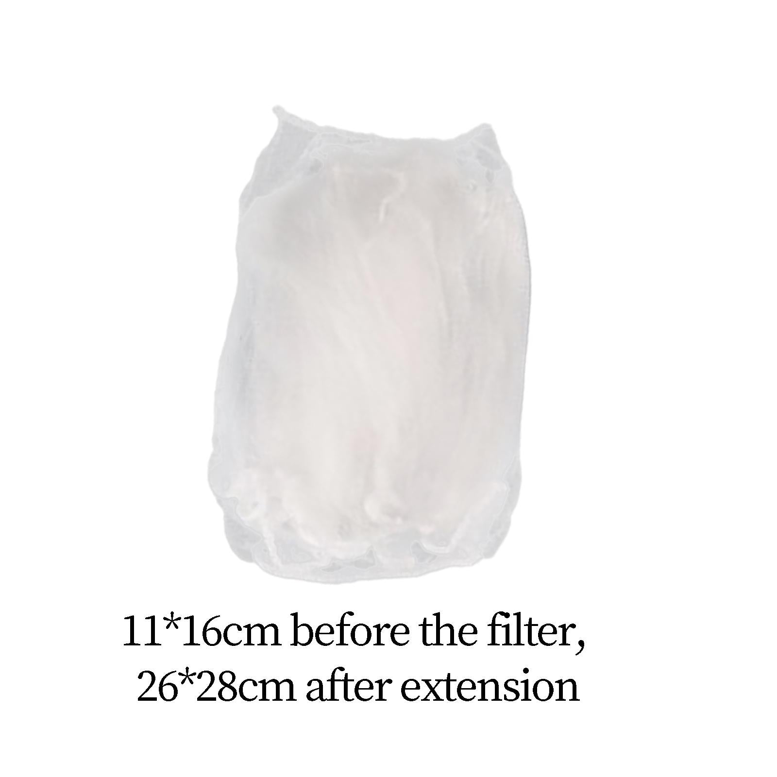 2xSink Drain Strainer Triangular Corner Draining Net Trash Bag Holder Foldable 50 Net