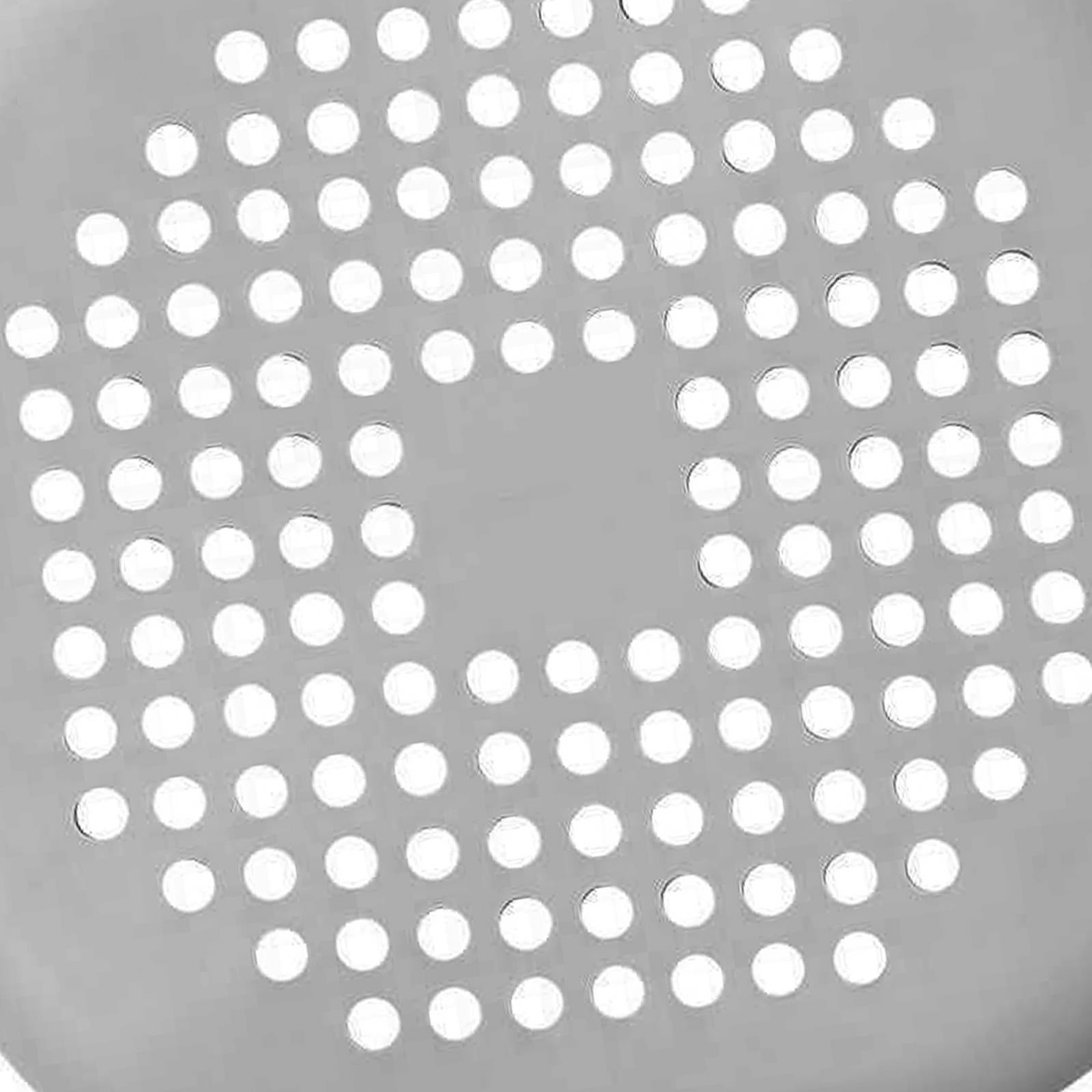 2xKitchen Sink Drain Strainer Kitchen Residue Filter Screen for Shower Gray