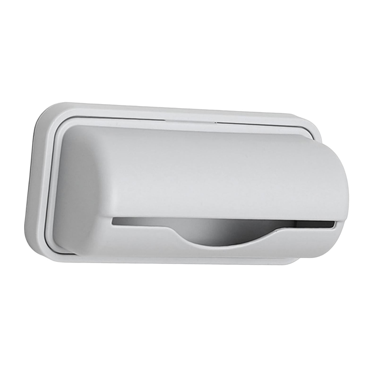 3xTrash Bag Holder Wall Mount Garbage Bag Holder for Kitchen Cabinet Household large grey