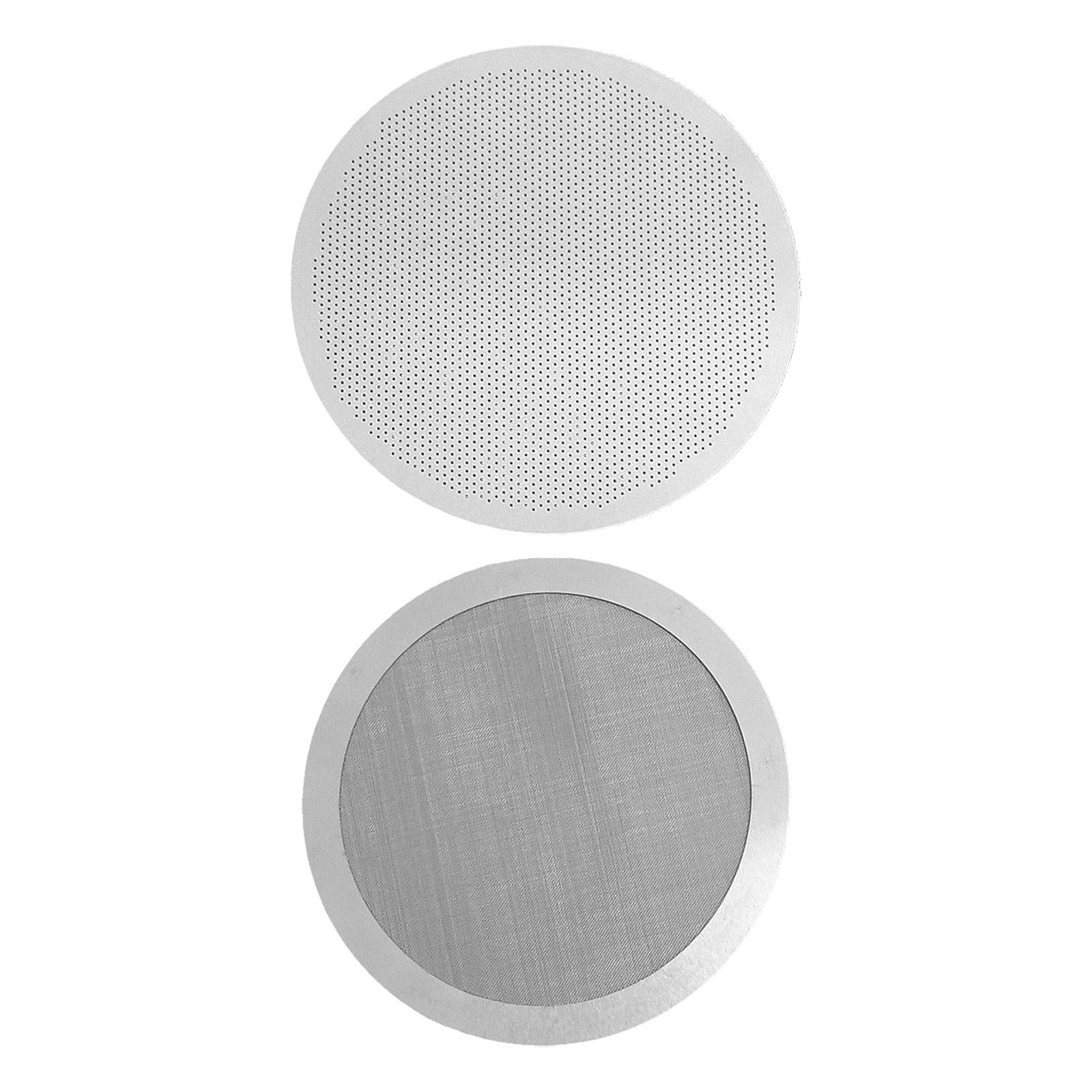 4x61mm Coffee Filter Screen Stainless Steel 150μM Durable Espresso Puck Screen 0.2mm Edge Thickness