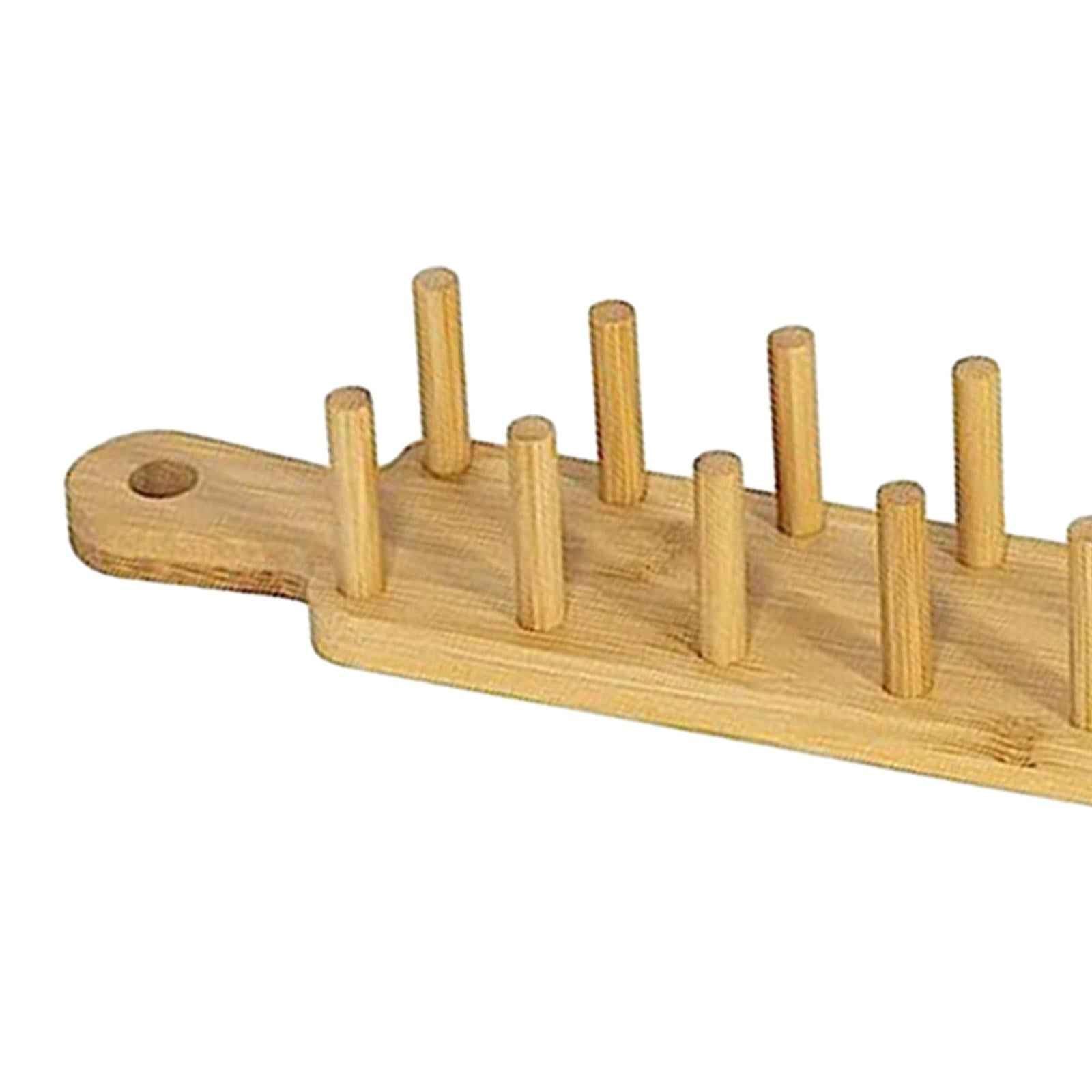 Wood Taco Holder Taco Shell Holder Mexican Rolls Pancake Stand Tray for Home