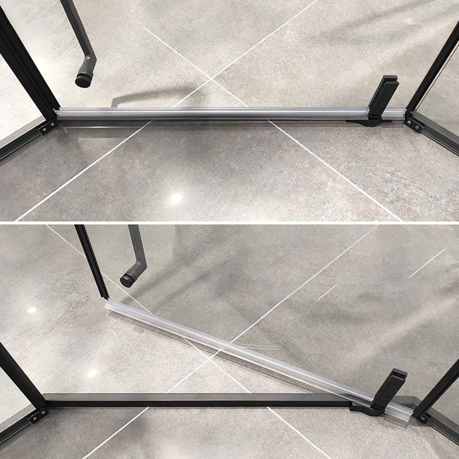 Shower Door Bottom Seal Strips Shower Door Sweeps for Bathroom Sliding Doors 12mm