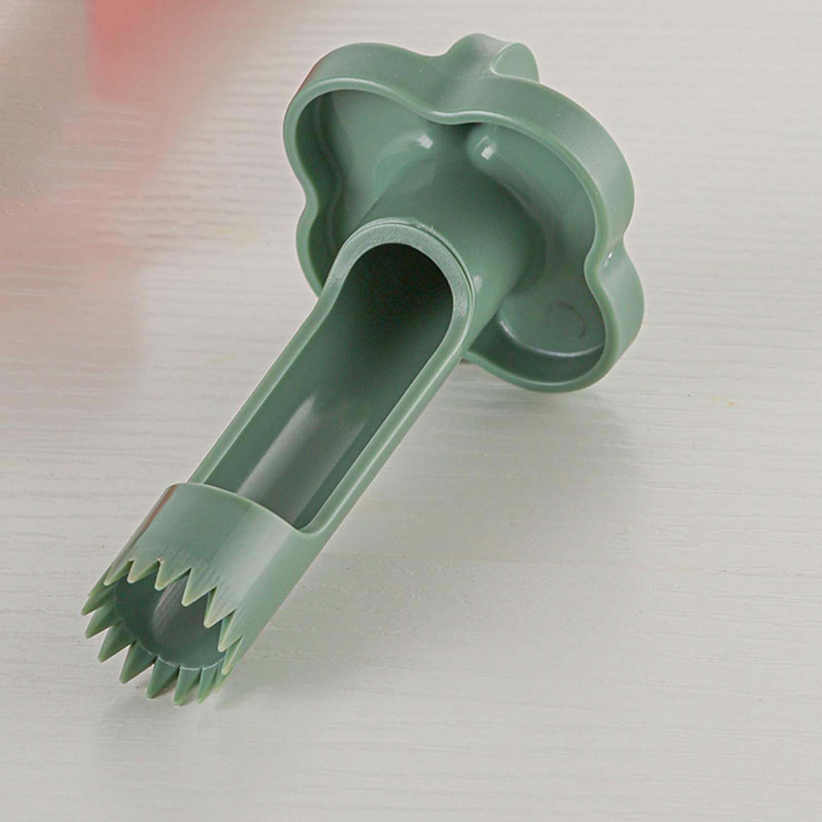 4xVegetable Jalapeno Chili Bell Pepper Seed Remover Tomato Coring Tools Green