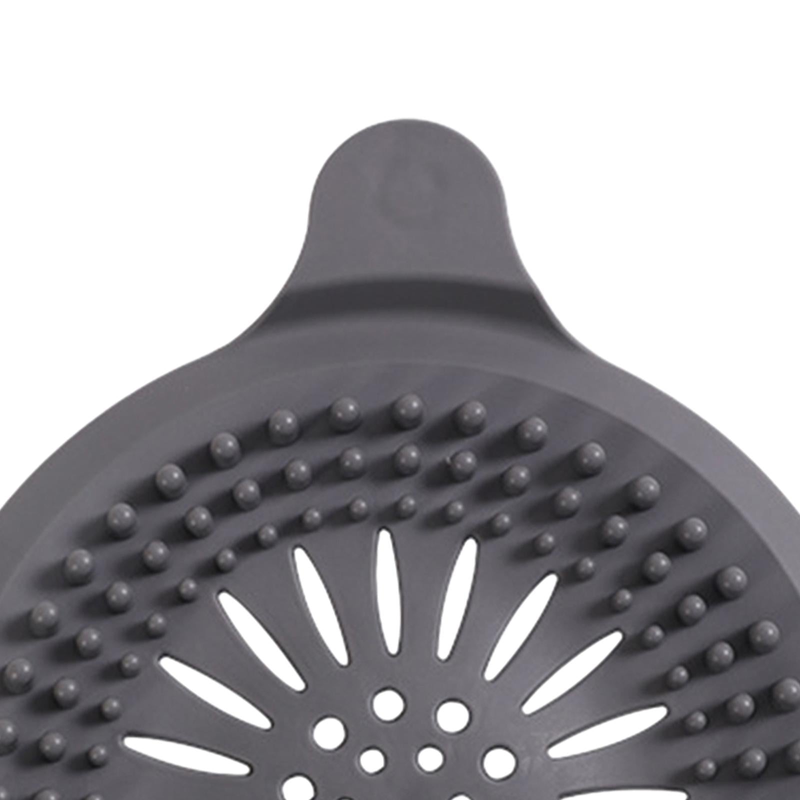 3xBath Tub Stoppers Multipurpose Durable Drain Plug for Sink Bathroom Restroom grey