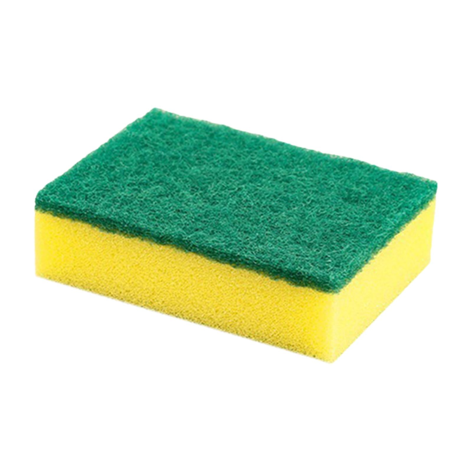 2xSponge Scourers Kitchen Cleaning Supplies Scrub Sponge for Kitchen Household Dish