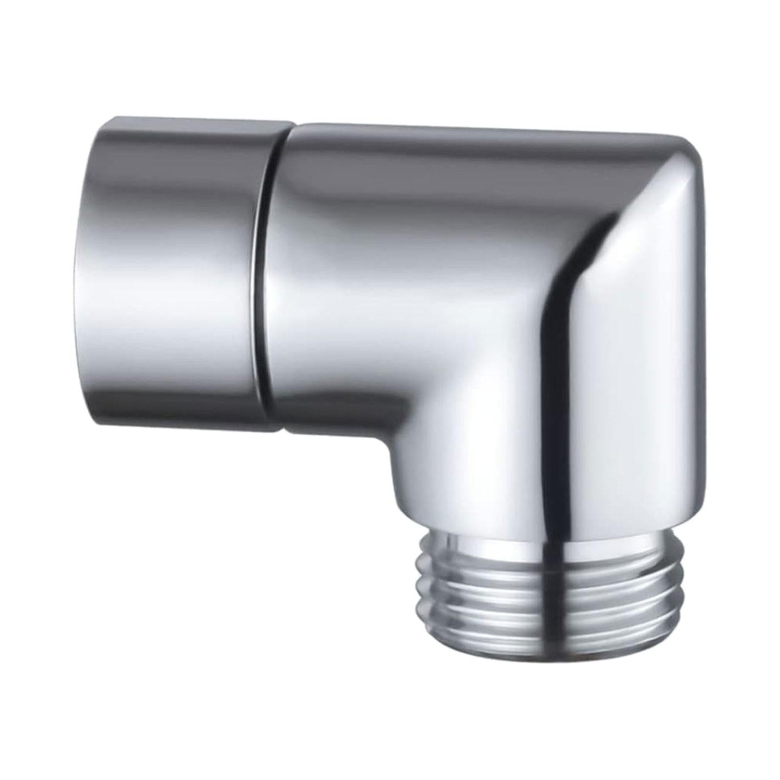 2xG1/2 Shower Elbow Adapter Bathtubs Parts Easy to Install Shower Arm Extender right angle