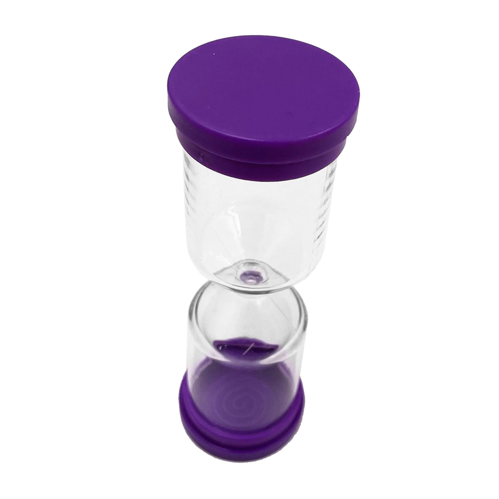 2xFillable Hourglass Timer DIY Portable Table Decoration Decorative Sand Timer