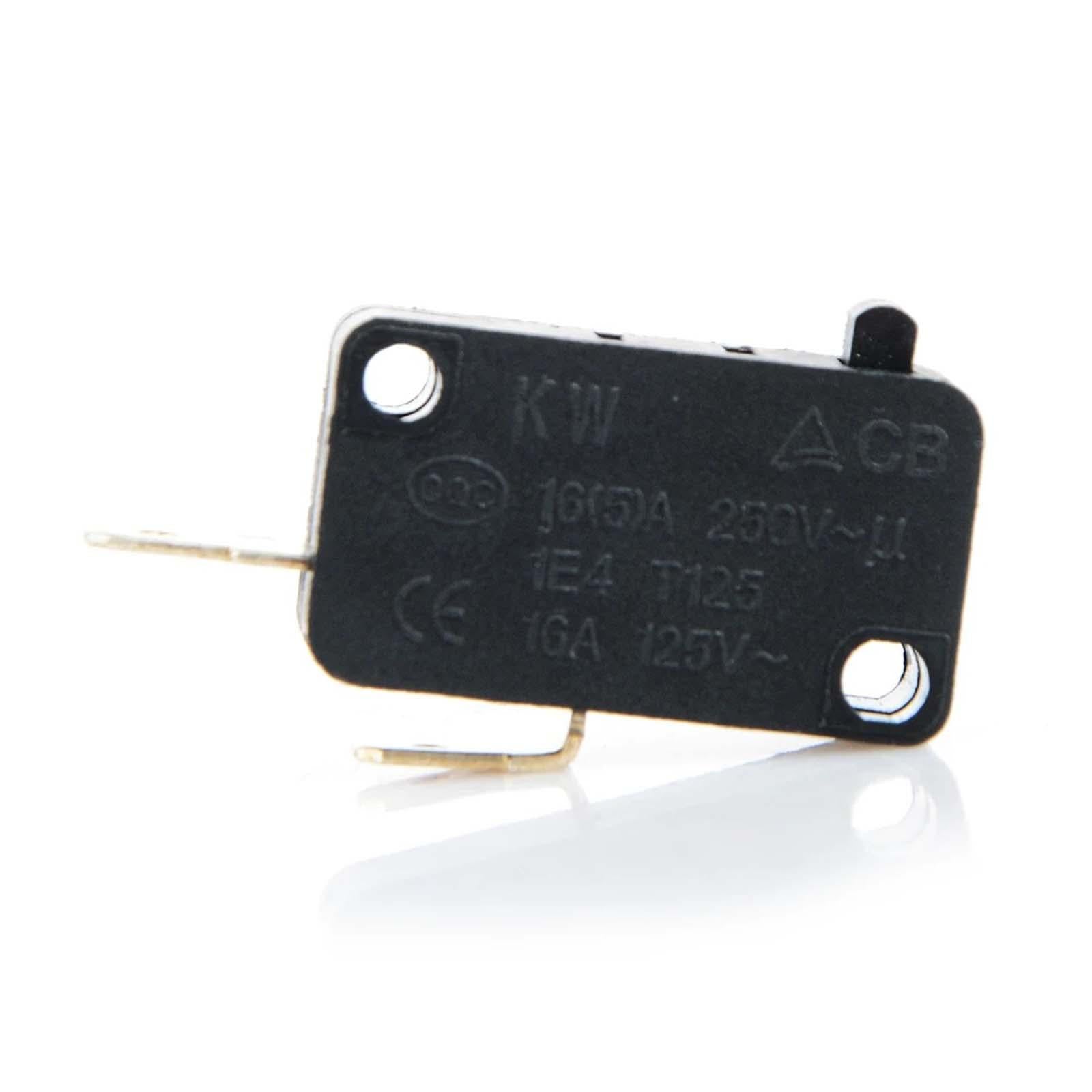 4xMicrowave Oven Door Micro Switch Micro Limit Switch for Electronic Appliance