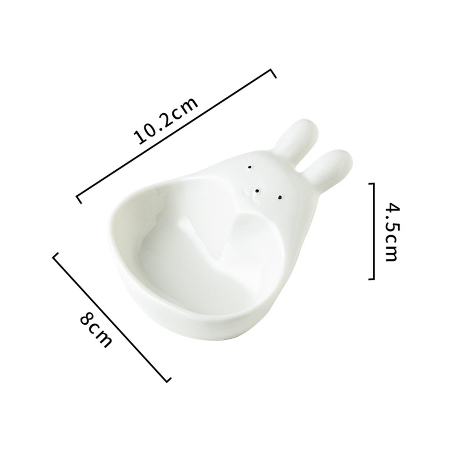 2xSoy Sauce Dish Household Cute Condiment Container for Picnic Restaurant