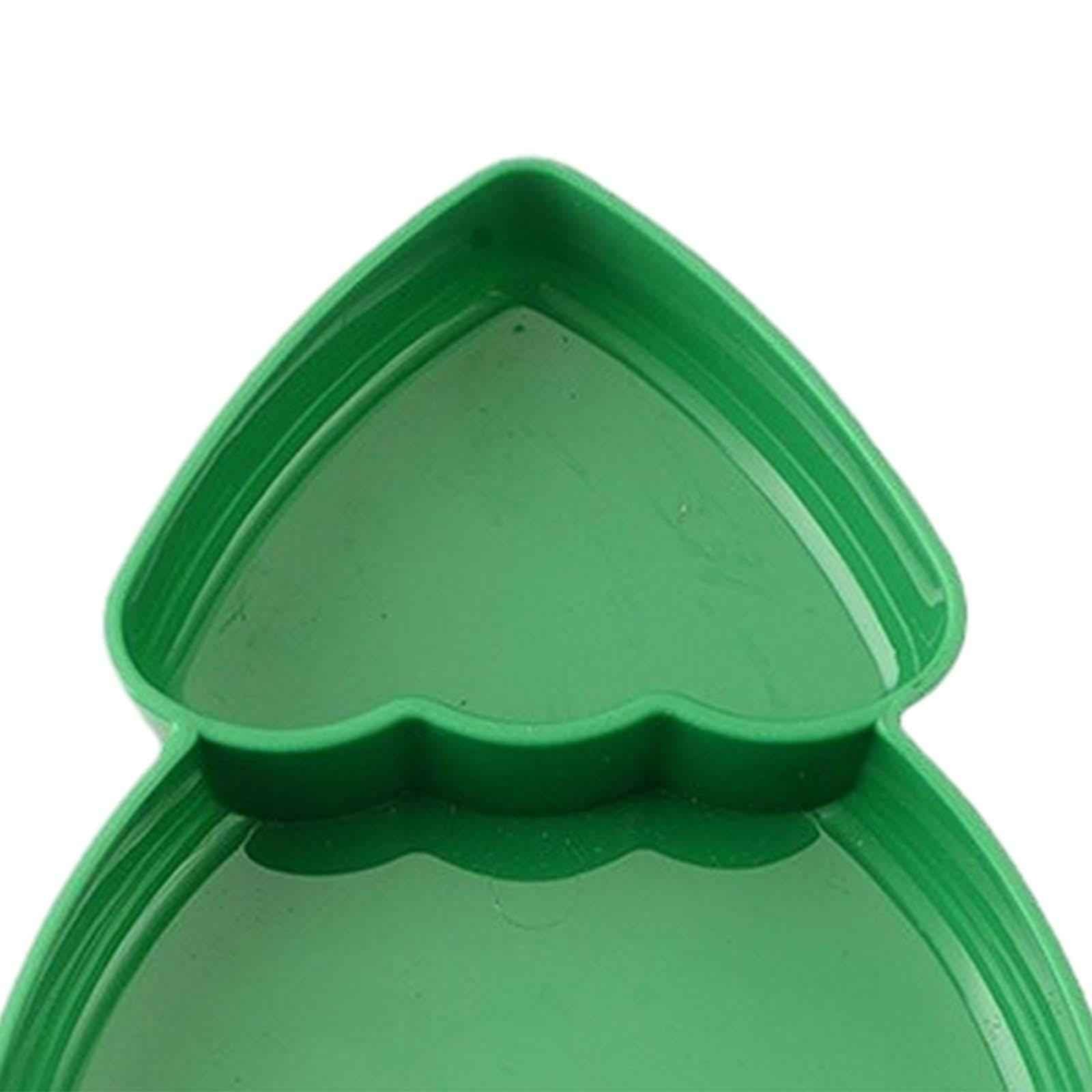 Divided Snacks Dish Reusable Party Supplies Christmas Tree Shaped Fruit Plate