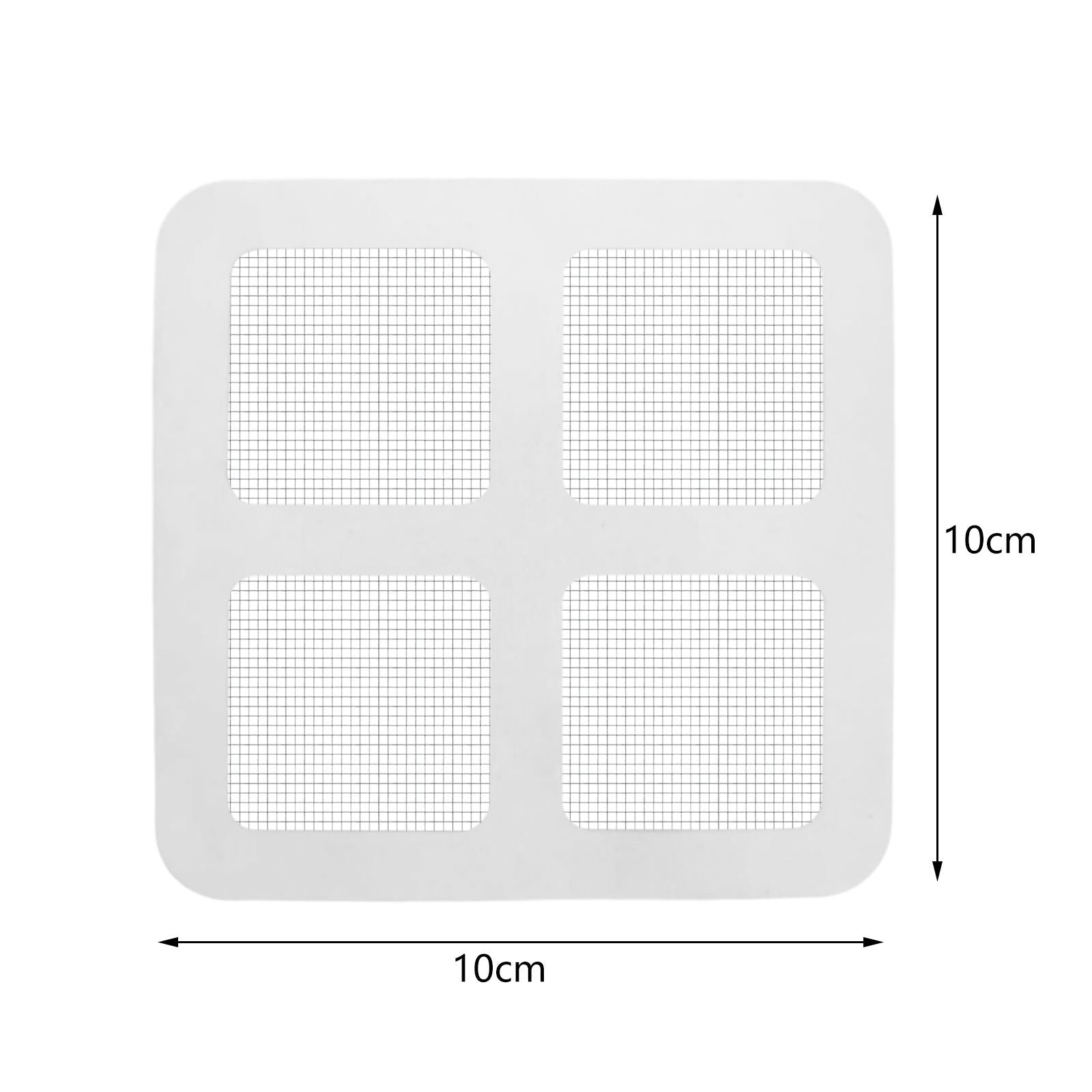 4xDisposable Shower Drain Catcher Floor Sink Strainer Filter Sticker for Sewer 20pcs