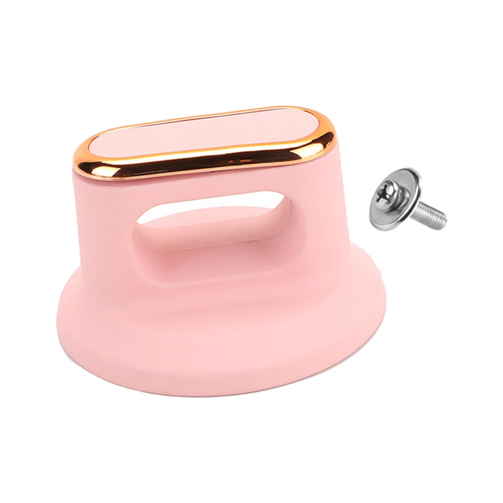 2xUniversal Lid Handle Lid Knob Caps Bakelite for Oil Pot Saucepan Lids Kettle Pink
