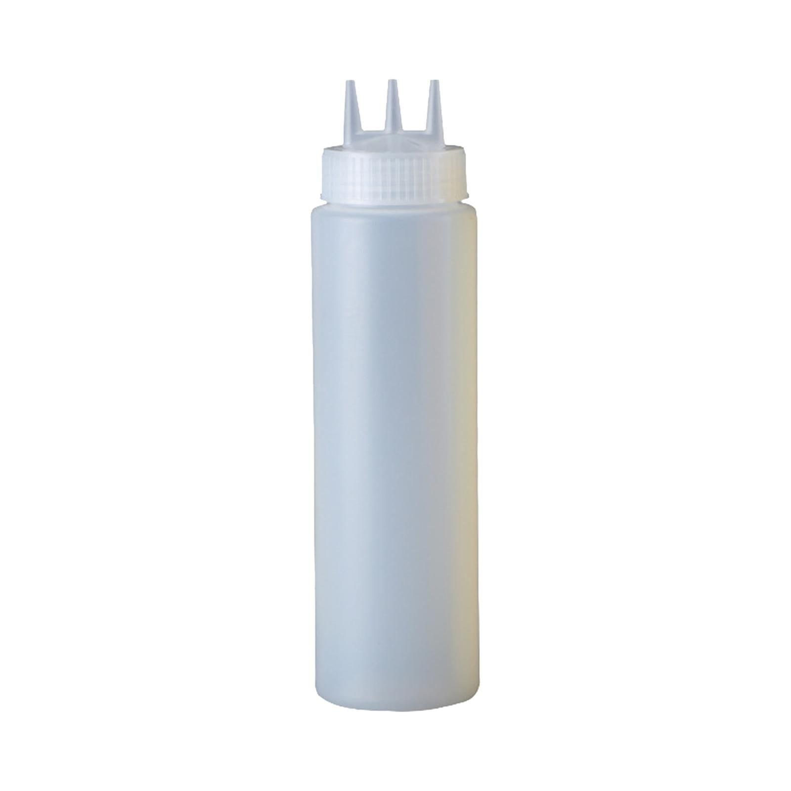 2x3 Hole Ketchup Bottle Portable Dispenser Bottle for Syrup Condiments Ketchup 650ml