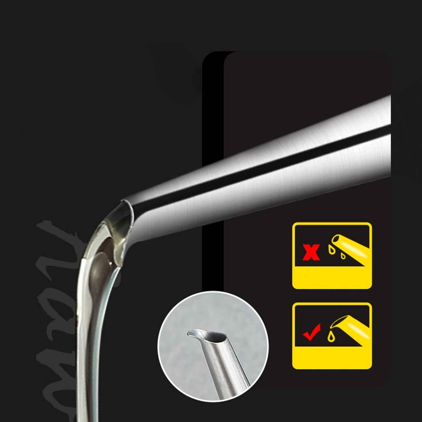 Stainless Steel Oil Dispenser Eay to Clean Oil Can for Salad Cooking Camping 500ml