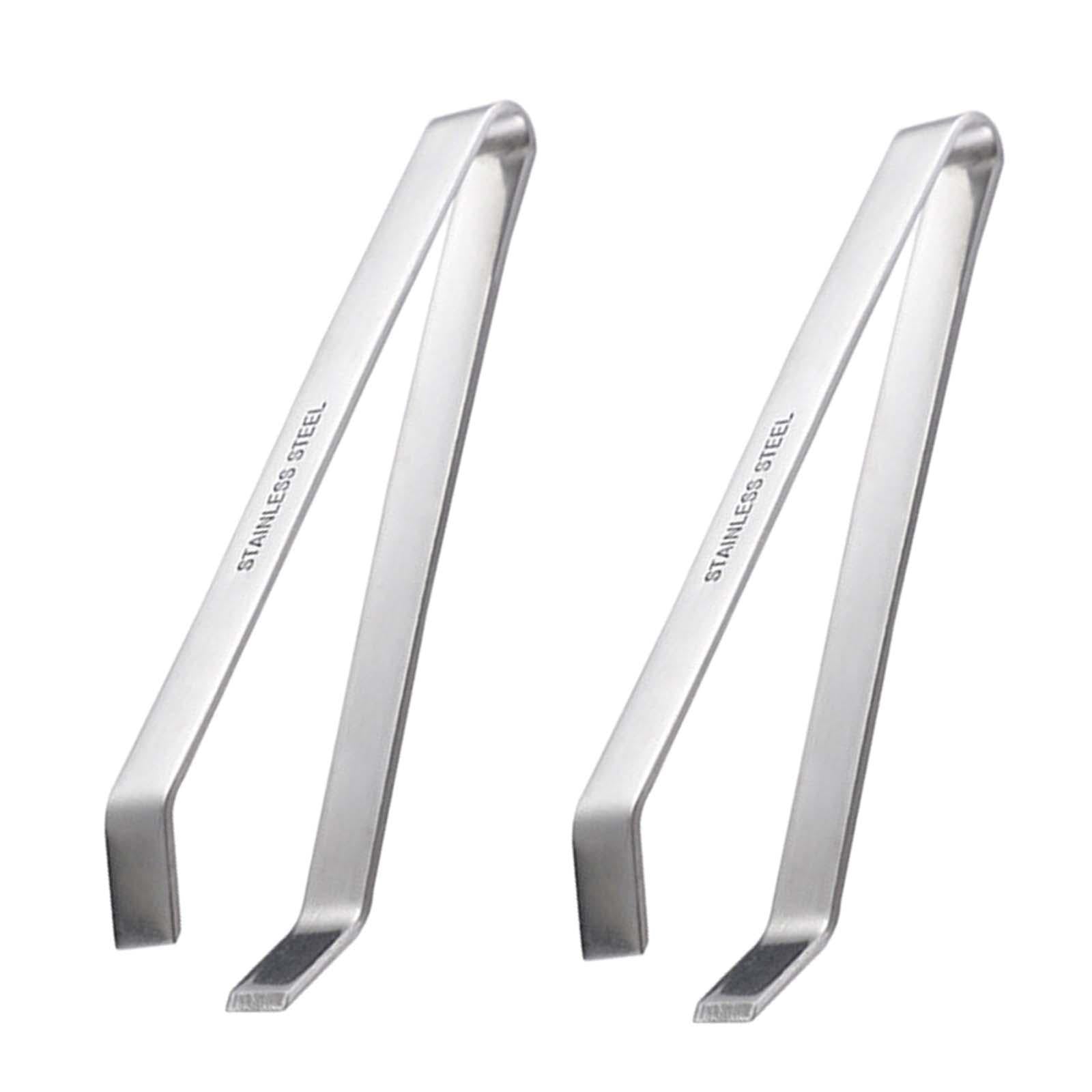 2x2 Pieces Fish Bone Tweezers for Removing Bones & Scales Manual Garlic Peeler