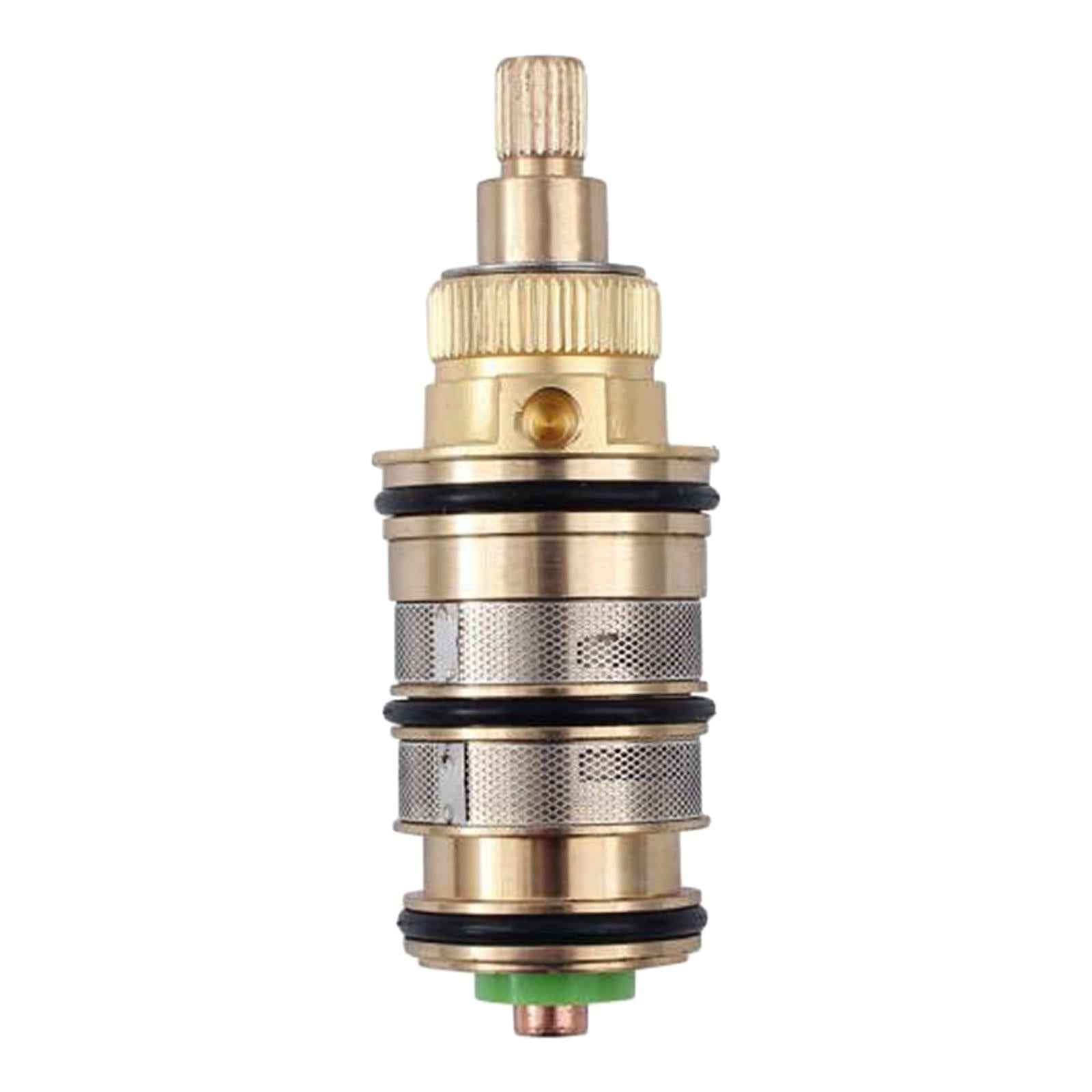 Thermostatic Cartridge Bathroom Drip Resistant Brass Thermostatic Core Valve H 1