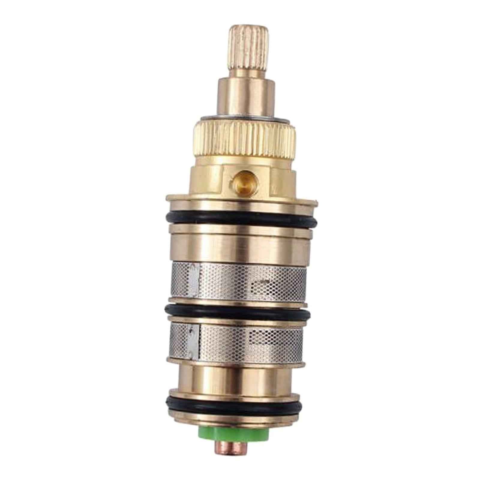 Thermostatic Cartridge Bathroom Drip Resistant Brass Thermostatic Core Valve H 1