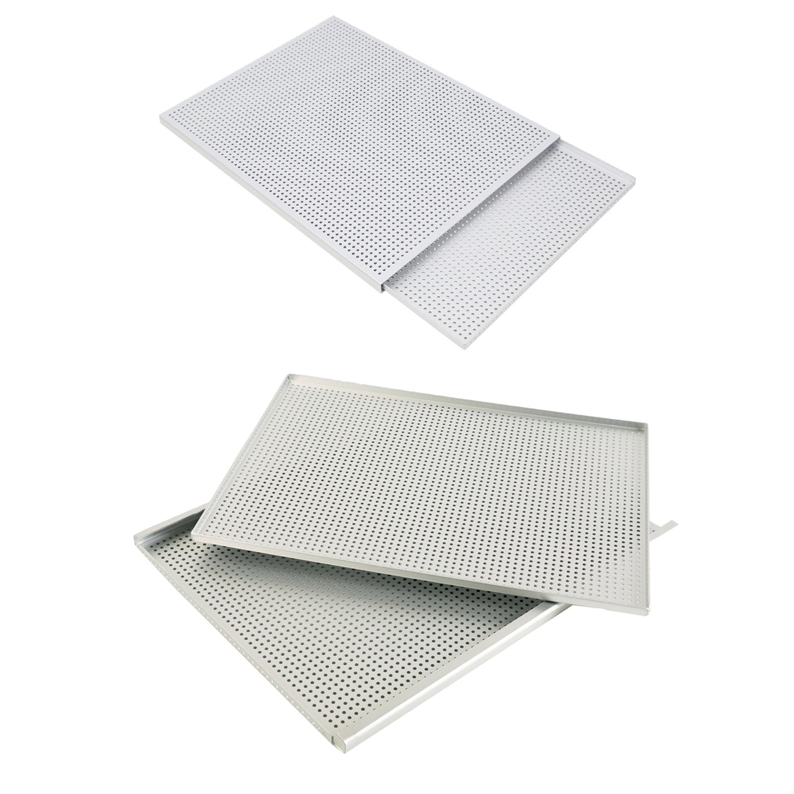 2xPuff Pastry Baking Tray Cake Pan Nonstick Easy Clean Millefeuille Baking Pan Thickness 1.5mm