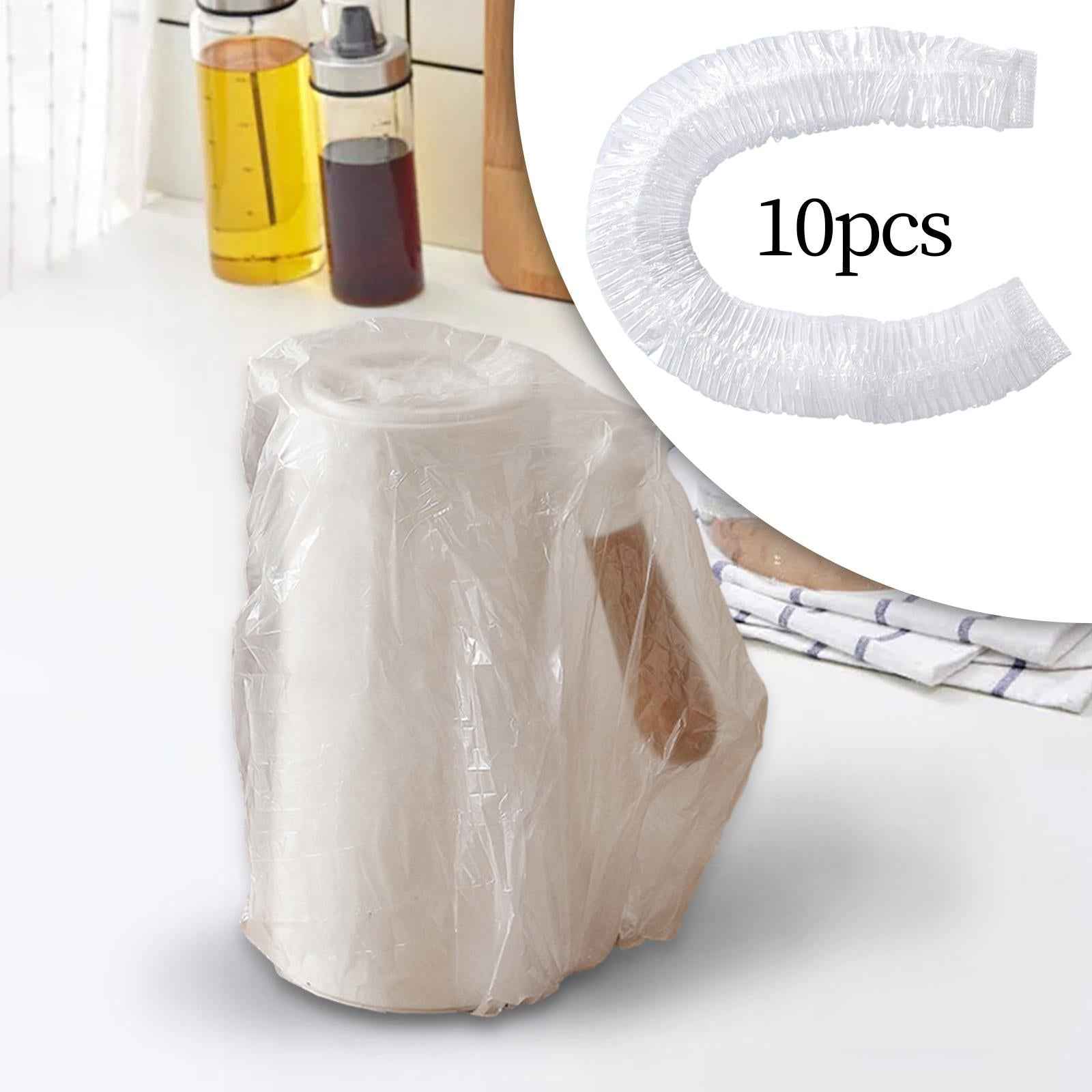 10Pcs Disposable Kitchen Appliance Covers Clear for Pressure Cooker Soup Pot 70cmx80cm