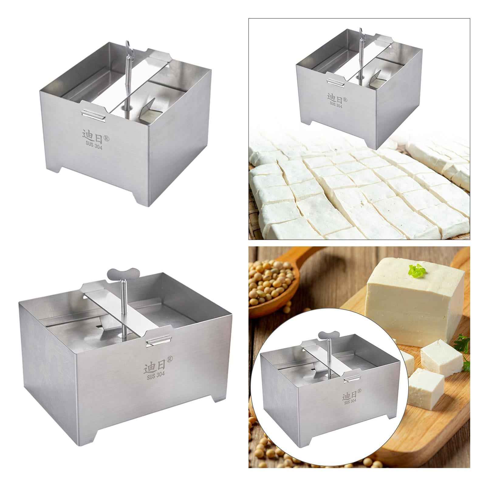 Tofu Maker Firm and Extra Firm Tofu DIY Kitchen Tools Kitchen Fast Tofu Press 12cmx12cmx9cm