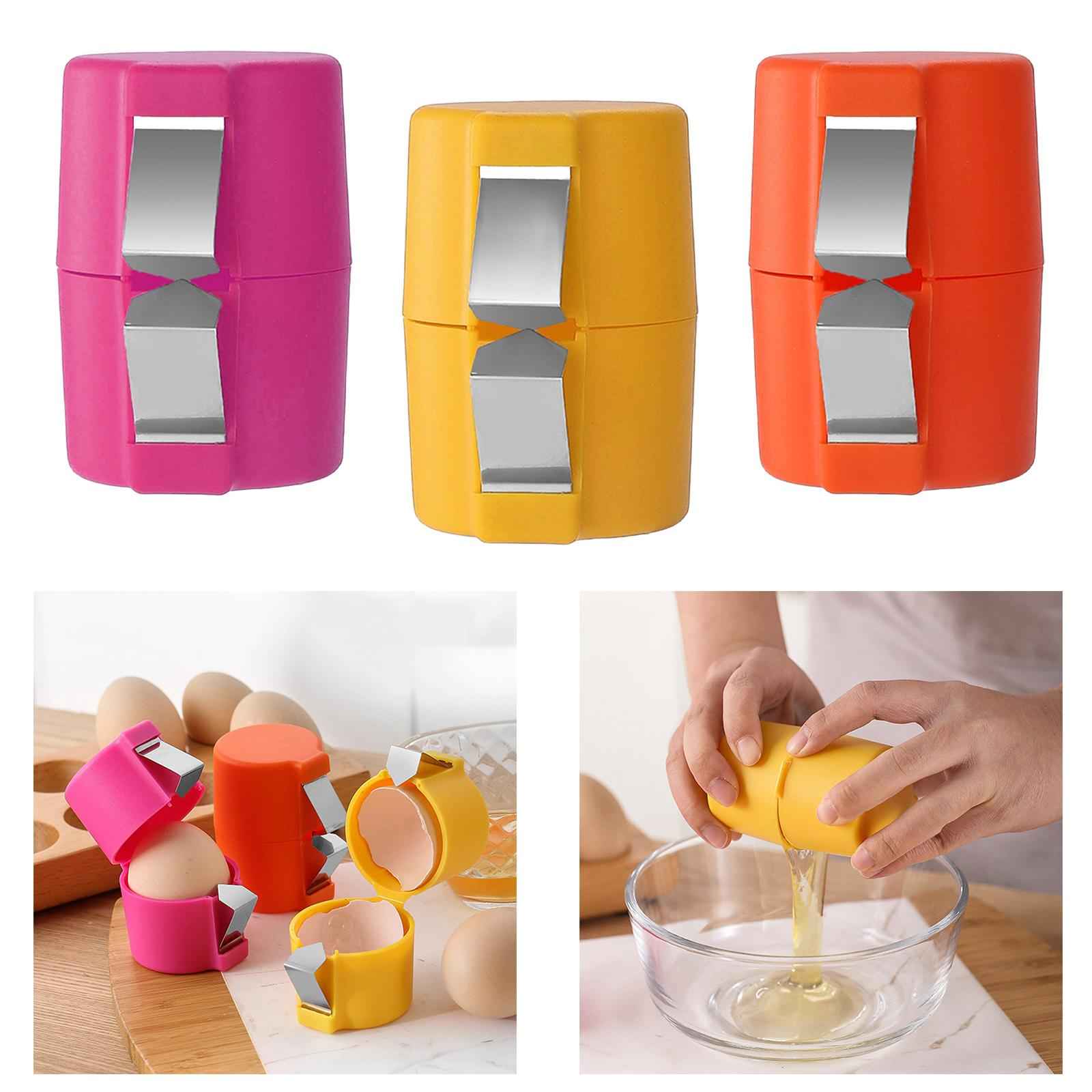Egg Cracker Tool Kitchen Tool Cooking Kitchen Gadgets Tools Egg Shell Opener Pink