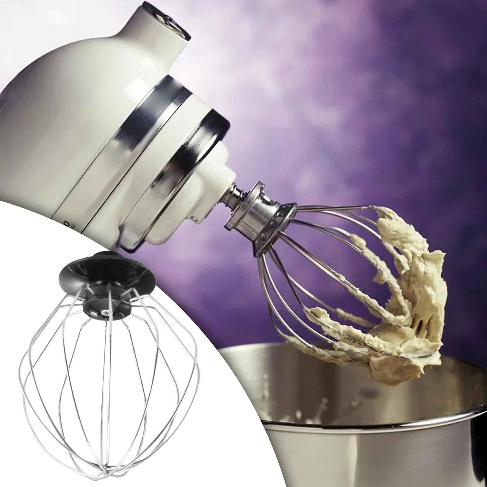 Wire Whip Attachment Kitchen Utensils Balloon Whisk Whisking Baking Blending