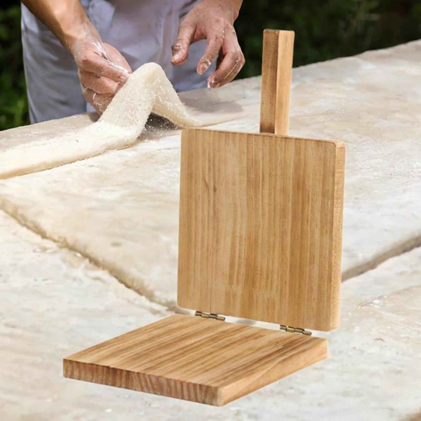 Dumpling Skin Maker Presser Tortilla Press Maker for Restaurant Kitchen Home Brown