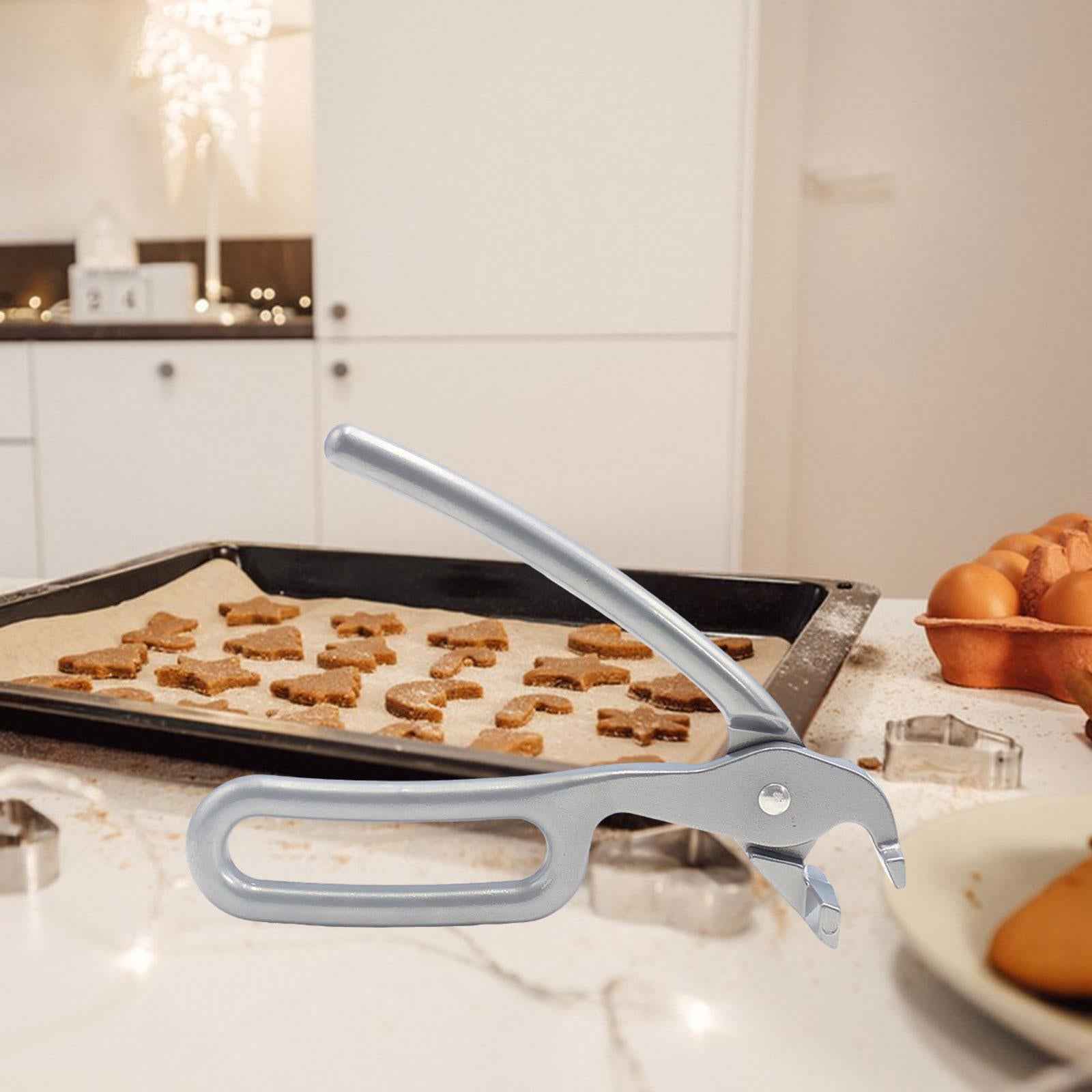 Pizza Pan Gripper Heavy Duty Hot Plates Clamp for Camping Baking Tray Cooking