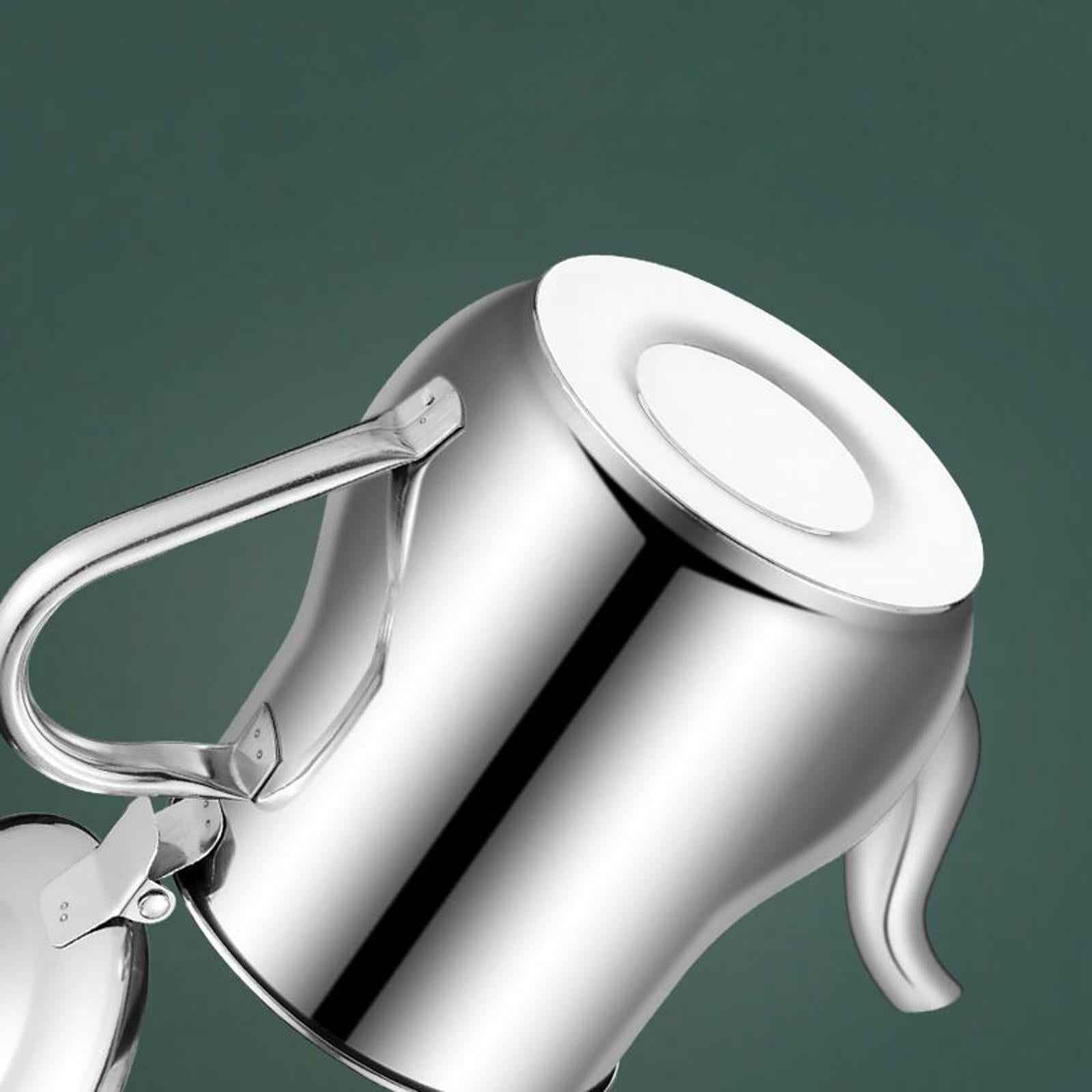 Stainless Steel Oil Filter Pot Kettle Oil Container for Home Cooking Kitchen 11oz