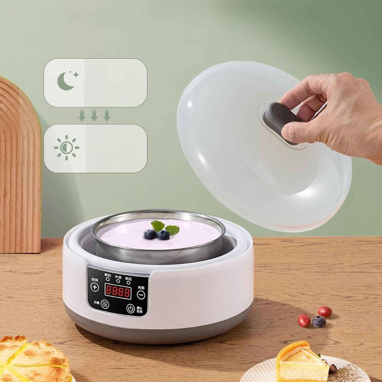 Automatic Yogurt Maker Low Noise Household Constant Temperature Control 1.2L