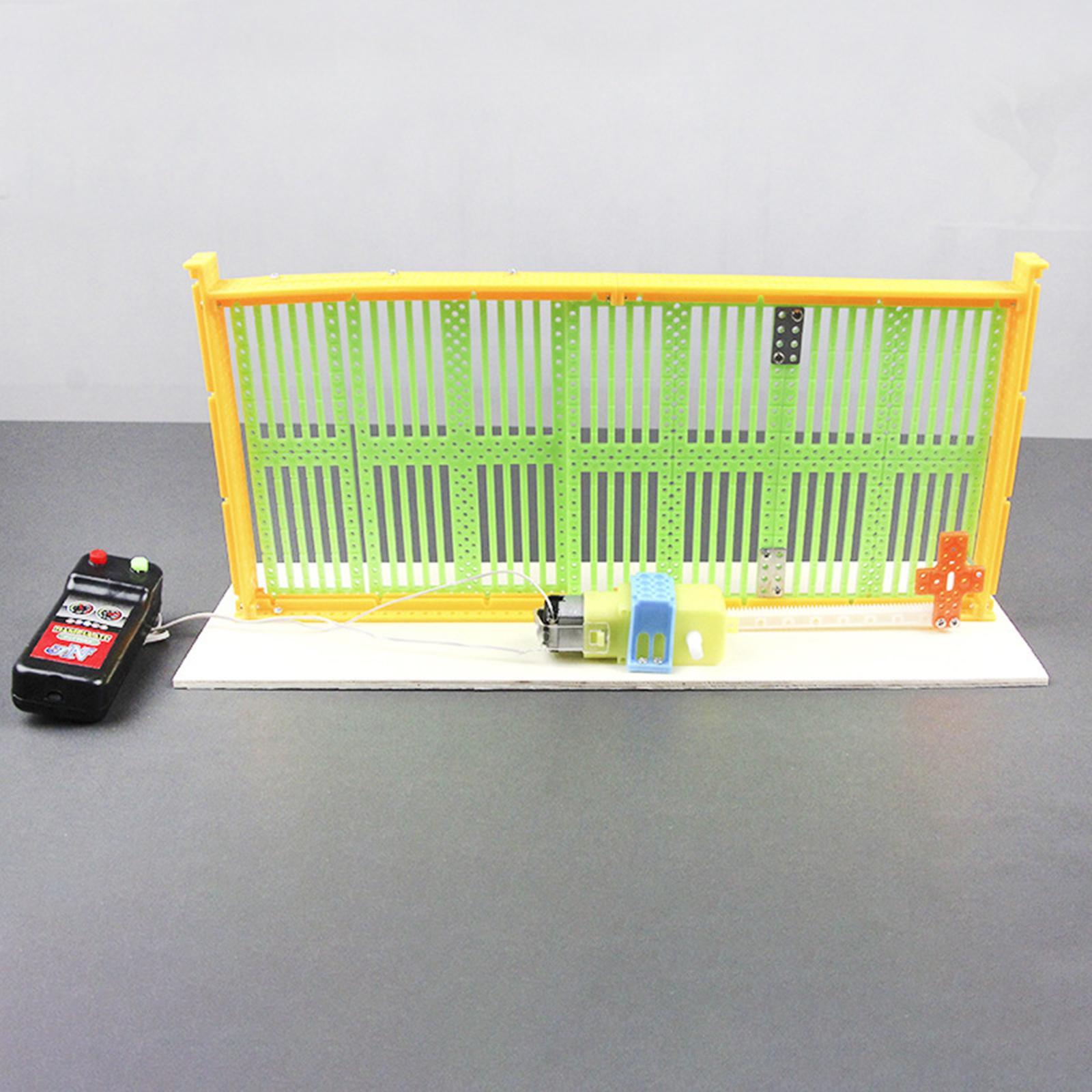 DIY Electric Door Science Experiment Sliding Door Generator Toy for DIY Gift