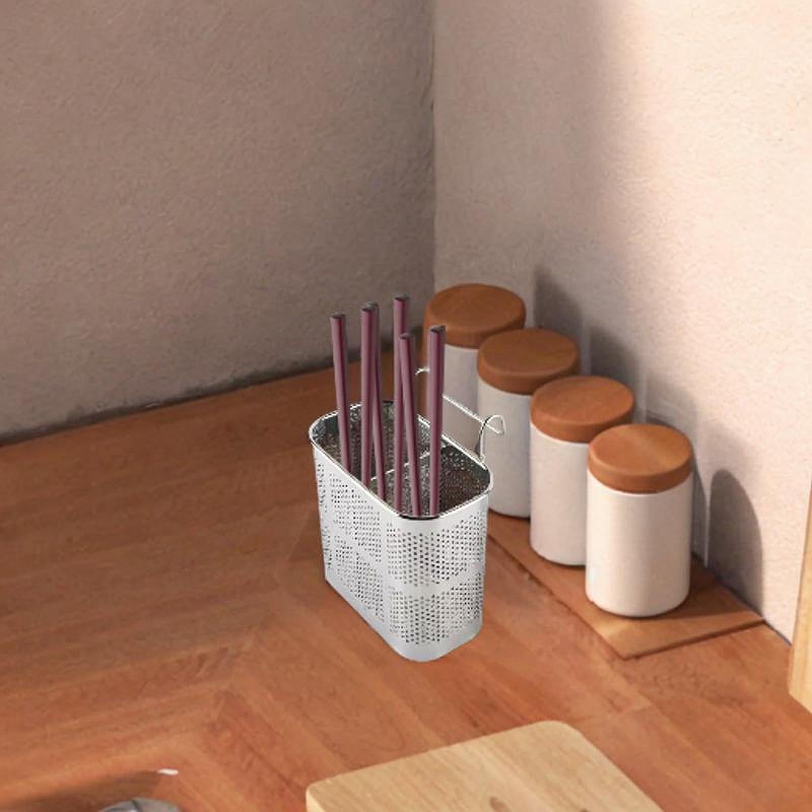 Cutlery Storage Refillable Bucket Kitchen Supplies Restaurant Utensil Holder