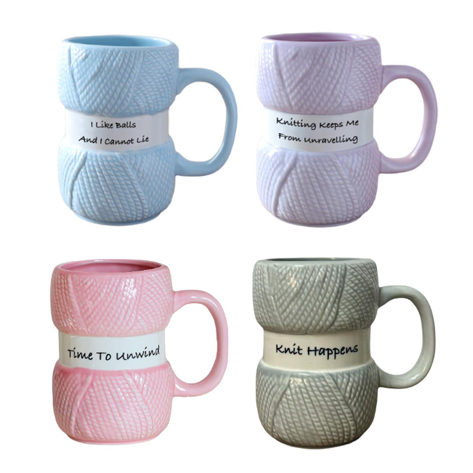 Coffee Cup Funny Espresso Latte Mug for Afternoon Tea Time Restaurant Family pink