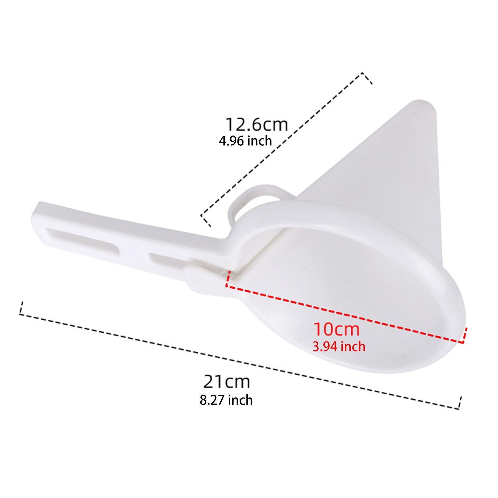 Chocolate Cream Funnel Portable Icing Candy Funnel for Cream Cupcake Pancake