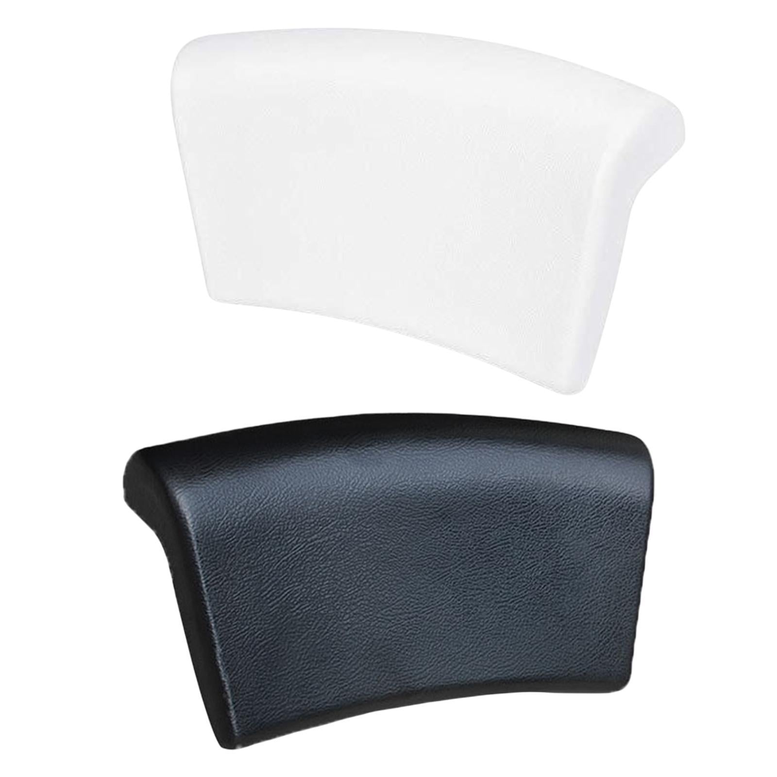 Bathtub Pillow Strong Suction Cup Compact Bath Pillow for Relaxing Hotel SPA White