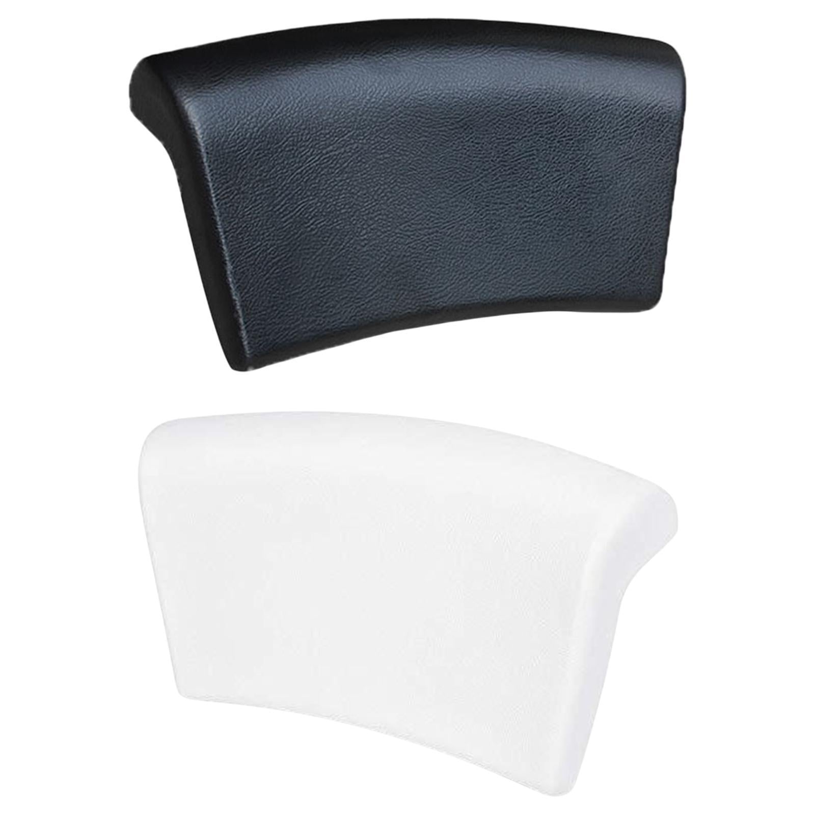 Bathtub Pillow Strong Suction Cup Compact Bath Pillow for Relaxing Hotel SPA White