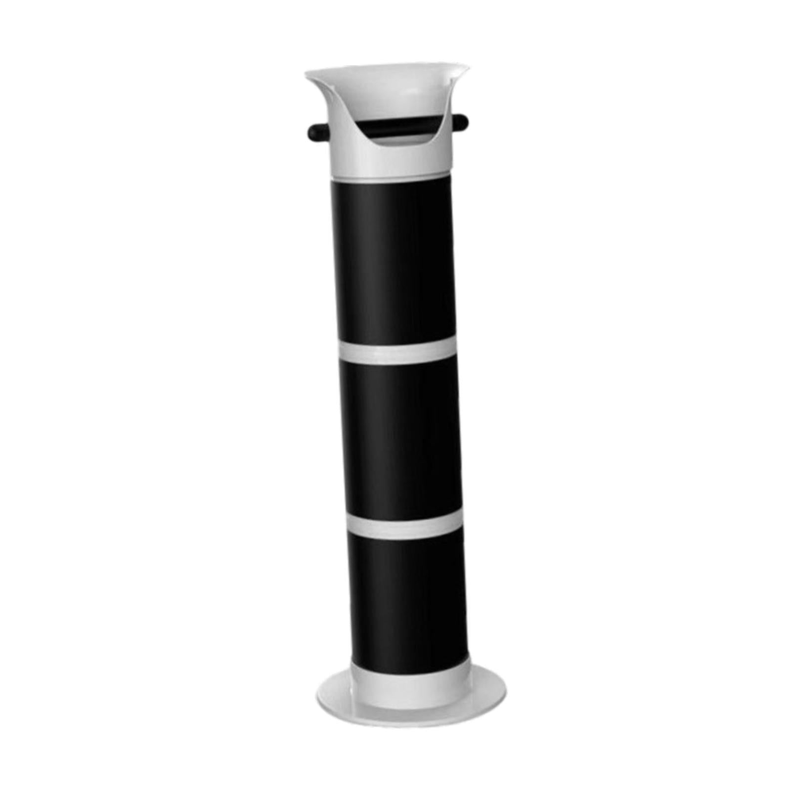 Coffee Knock Box Premium Collection Box for Restaurant Household Coffee Shop White Line
