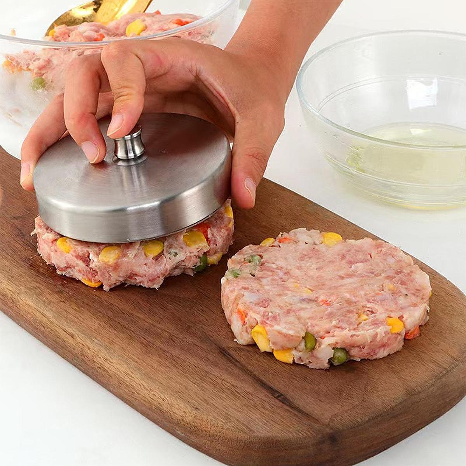Burger Press Beef Cheese Burger Maker Meat Pressing for Grill Cooking Cheese