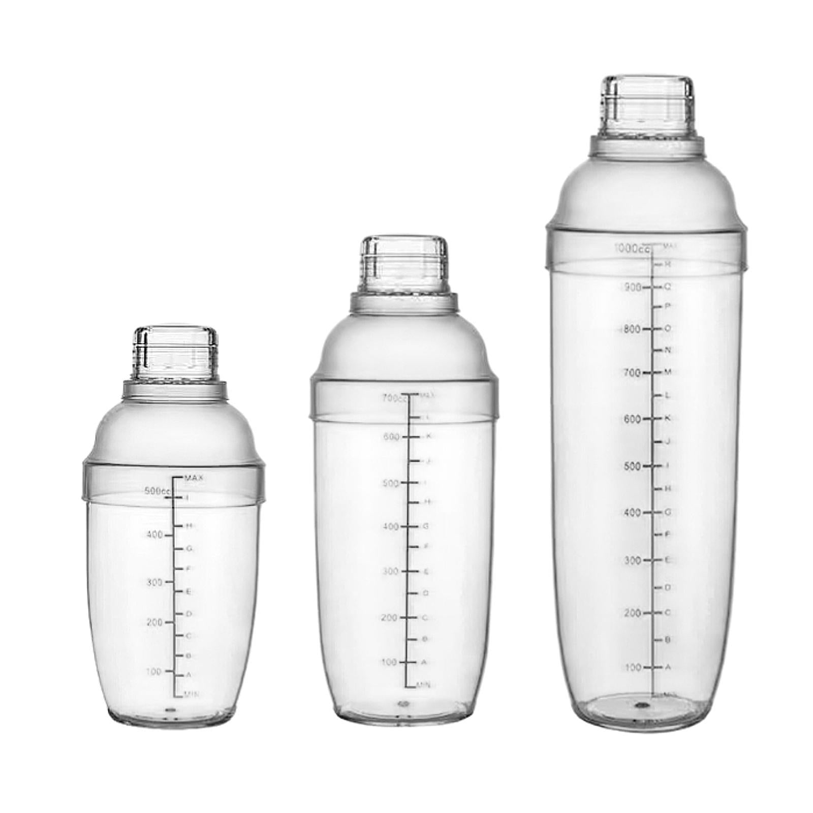 Cocktail Shaker Accessories Hand Shaker with Scales for Home Drink Party 500ml